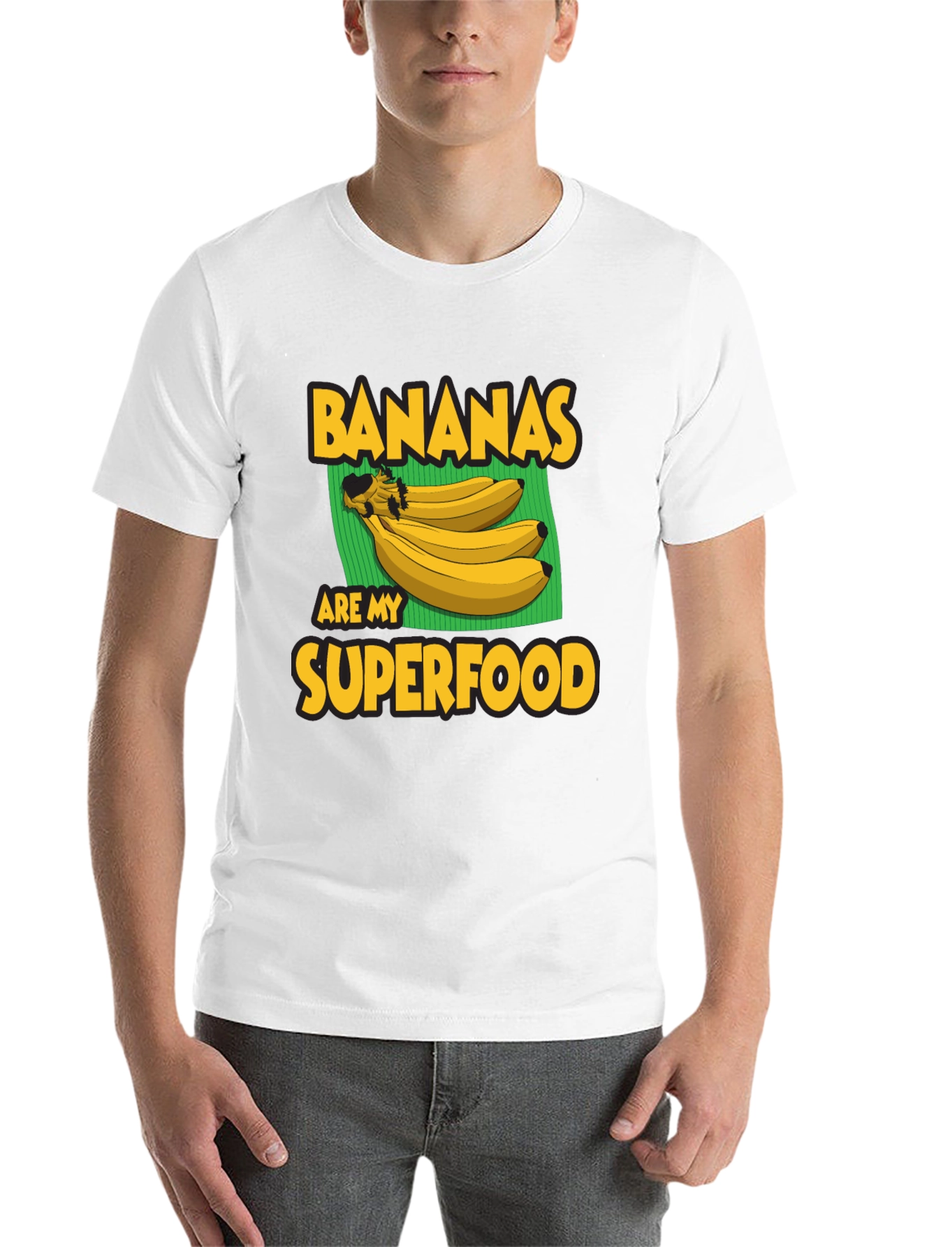 Black Banana Superfood Graphic Tee - Black T-Shirt view 14