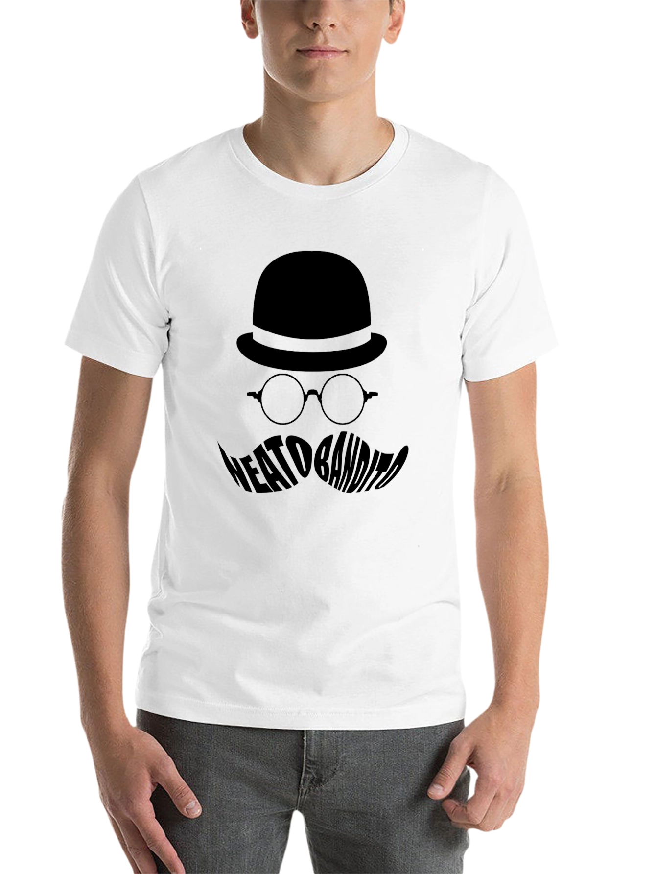 Black Neato Bandito T-Shirt - Novelty Graphic Tee view 14