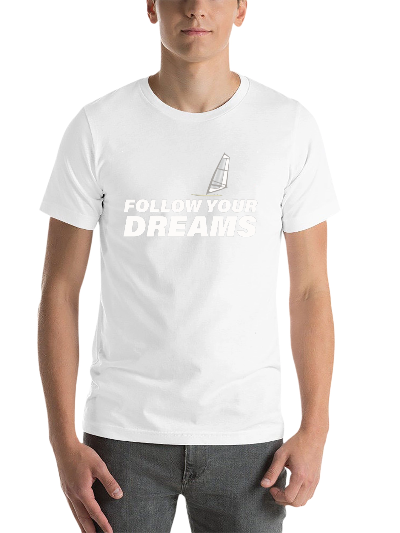 Black Follow Your Dreams Black T-Shirt view 14