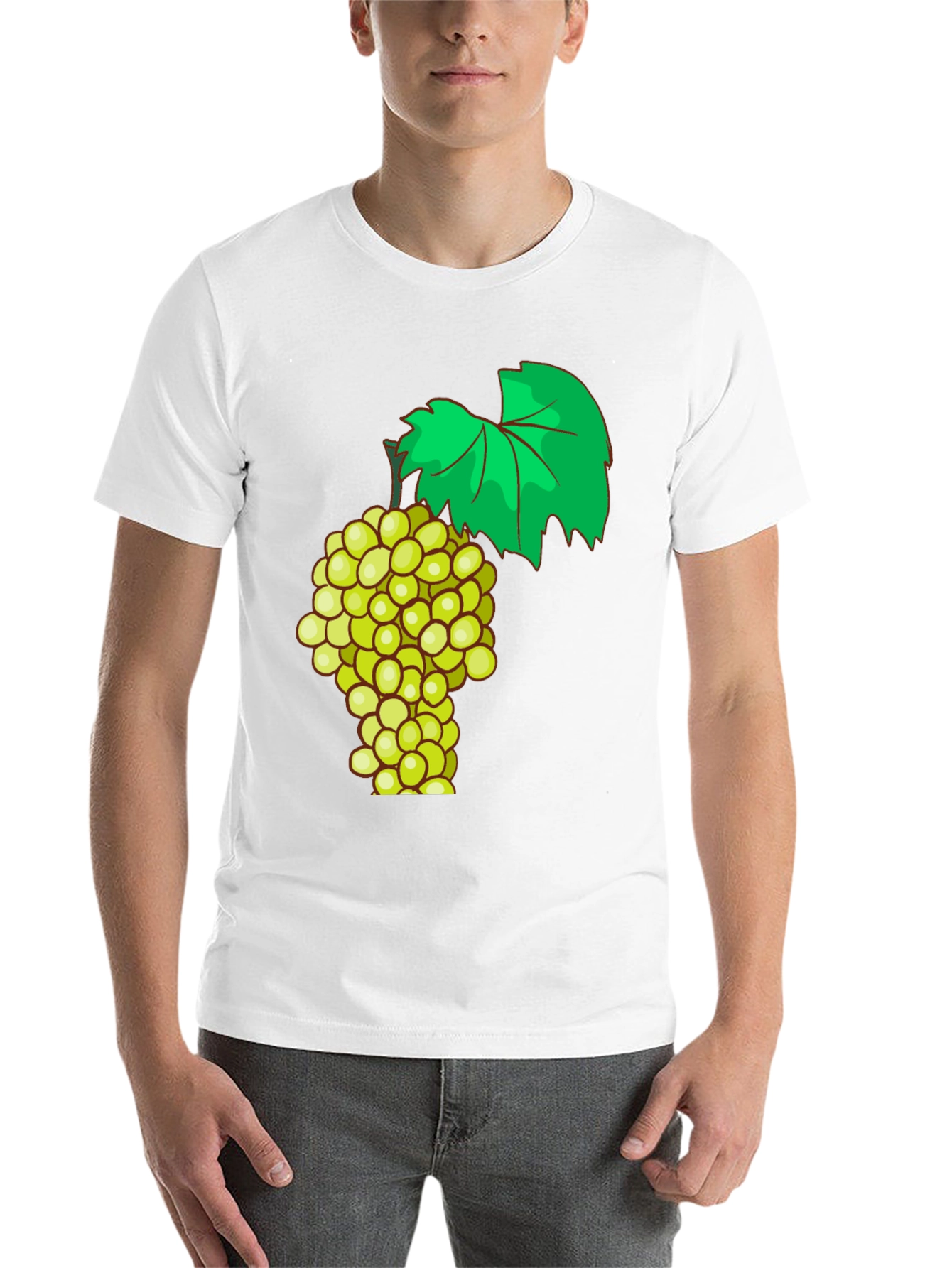 Black Grape Graphic T-Shirt - Fruit Lover's Tee view 14