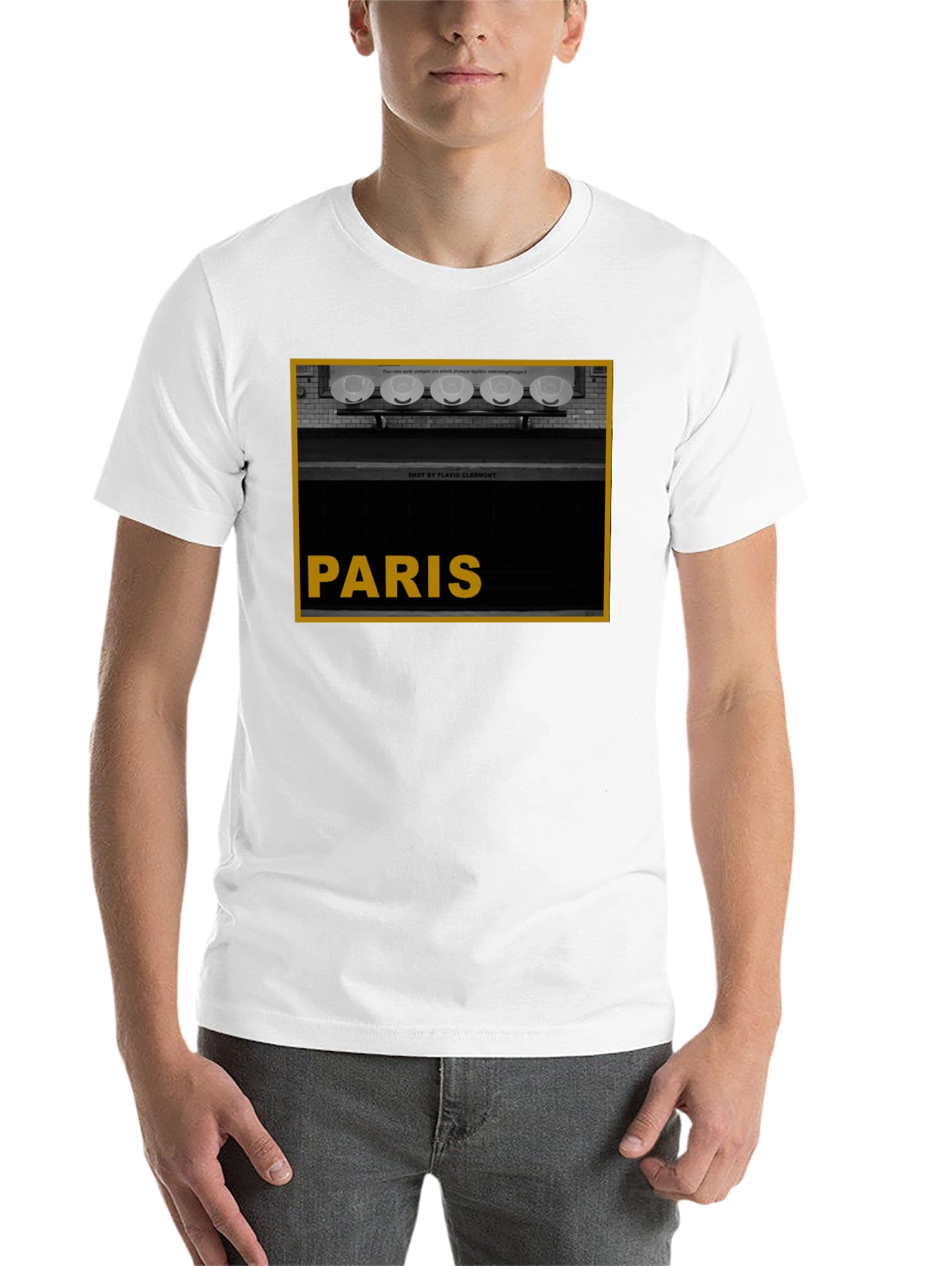 Black Paris Graphic Tee - Stylish City Souvenir view 14