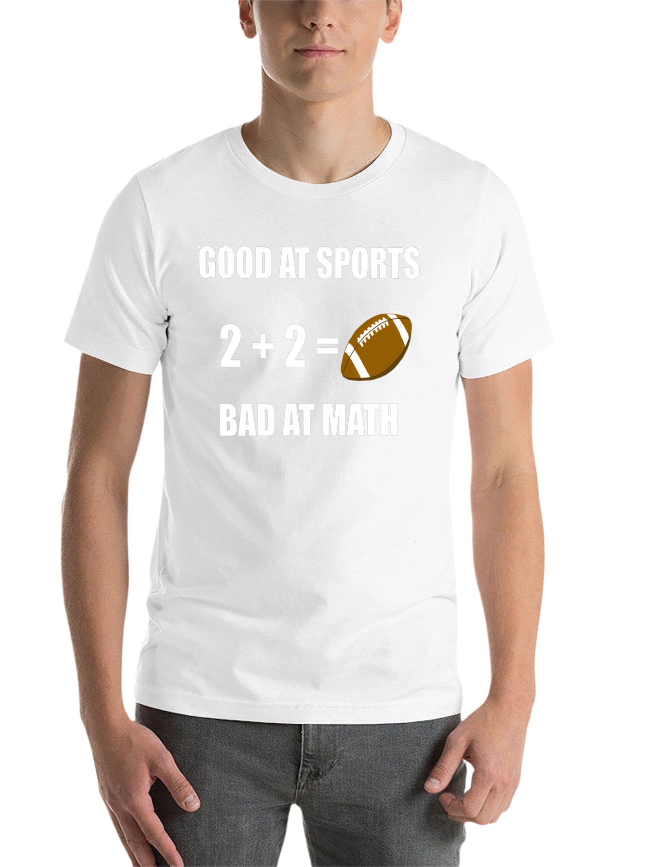 Black Funny Sports & Math T-Shirt view 14