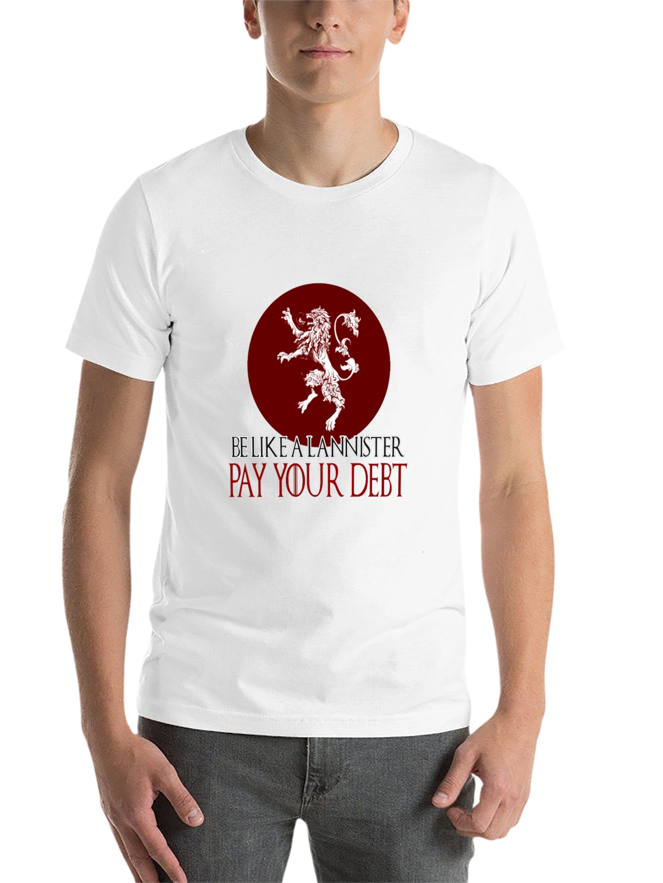 Black Lannister "Pay Your Debt" Black T-Shirt view 14