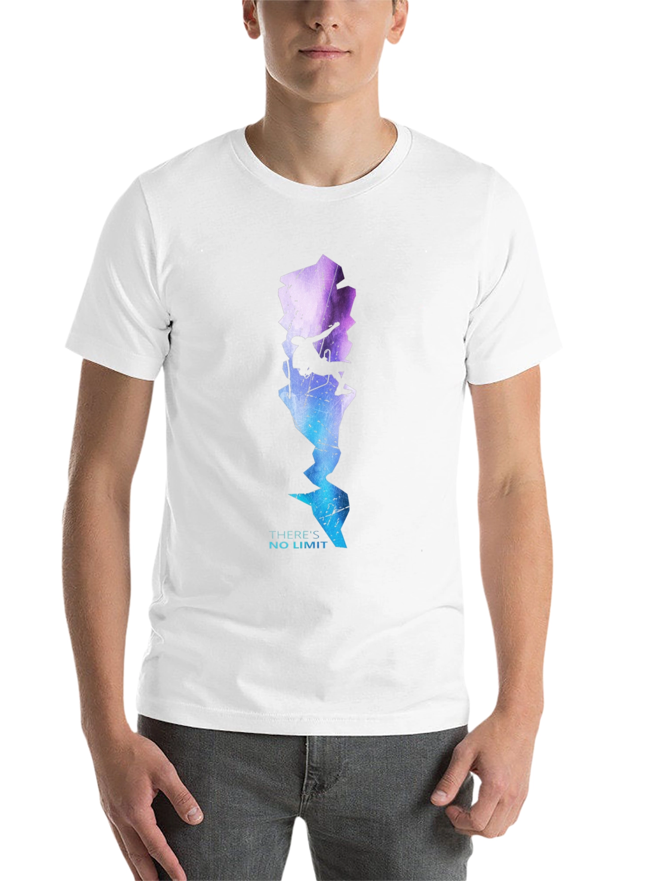 Black Climber Graphic T-Shirt - No Limits view 14