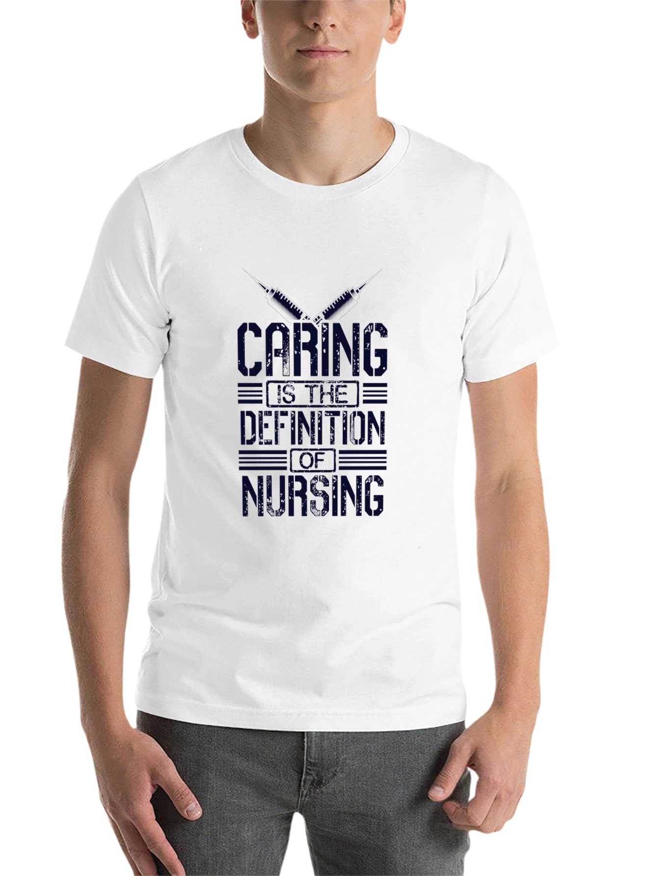 Black Caring Is The Definition of Nursing T-Shirt view 14