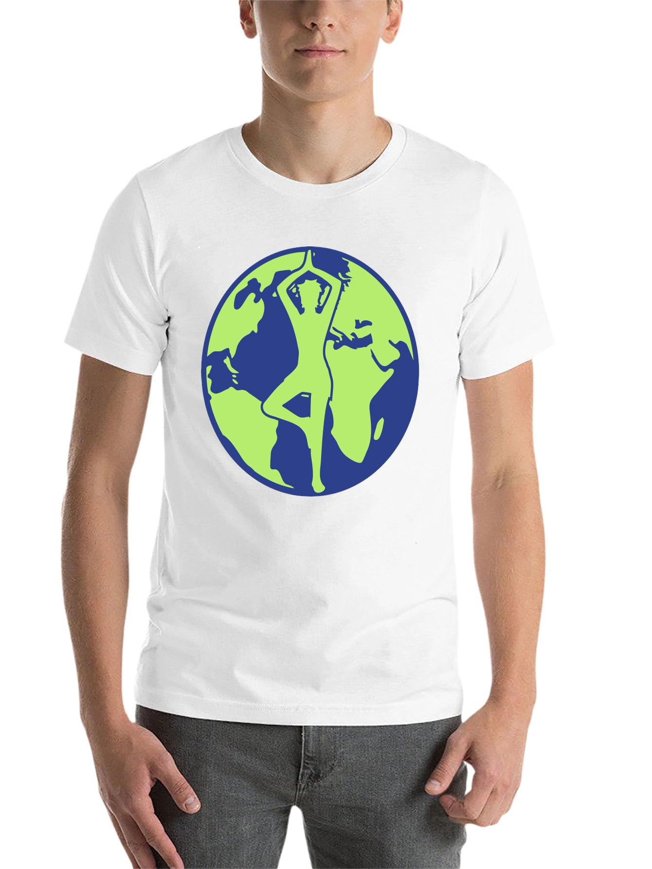 Black Earth Yoga T-Shirt - Balance & Harmony view 14