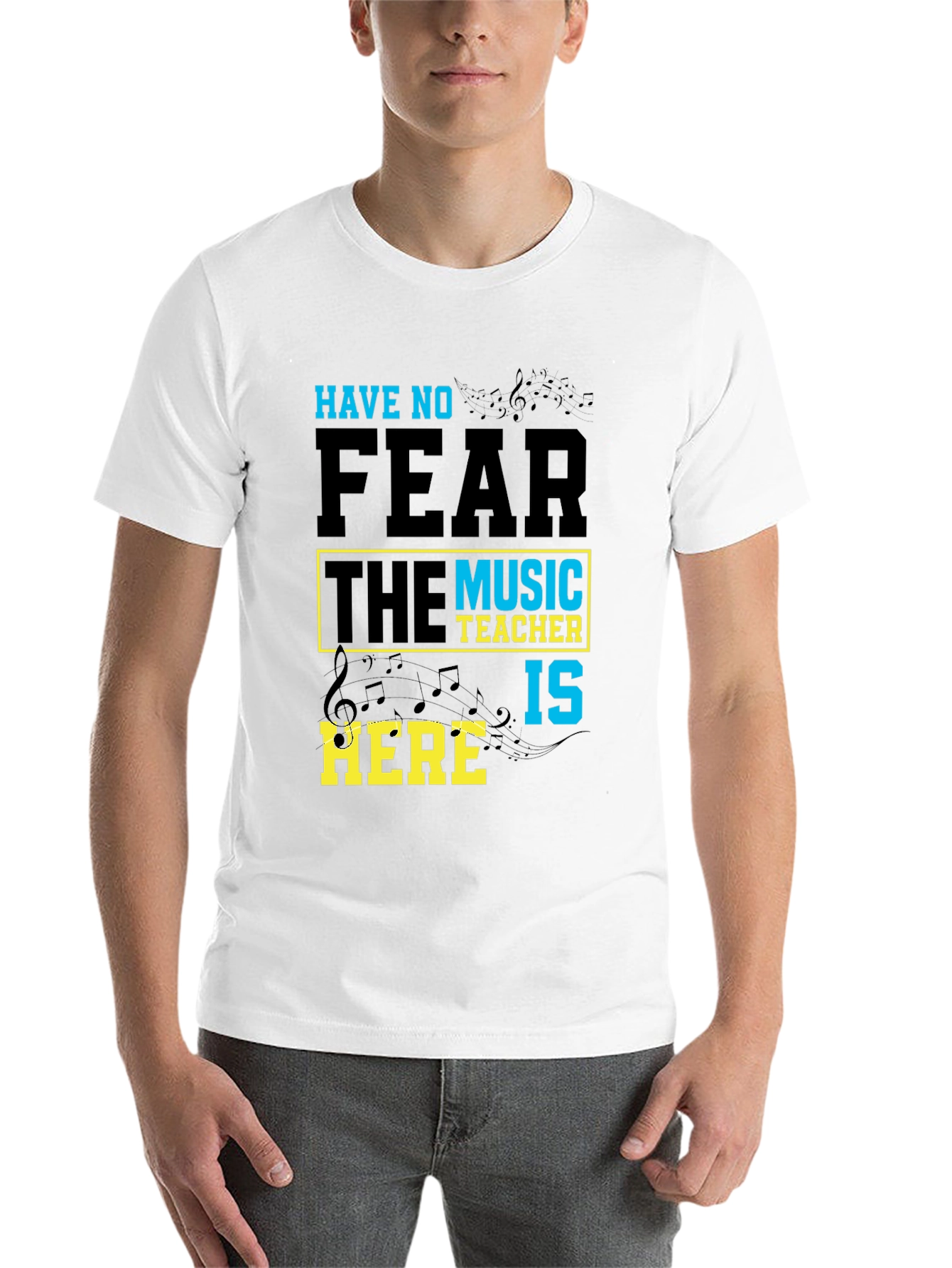 Black Music Teacher T-Shirt: Have No Fear view 14