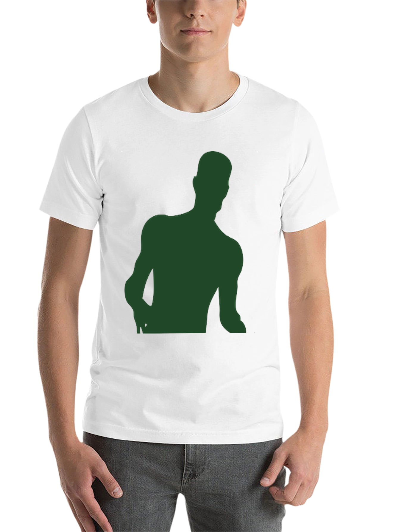 Black Silhouette Graphic Tee - Black view 14