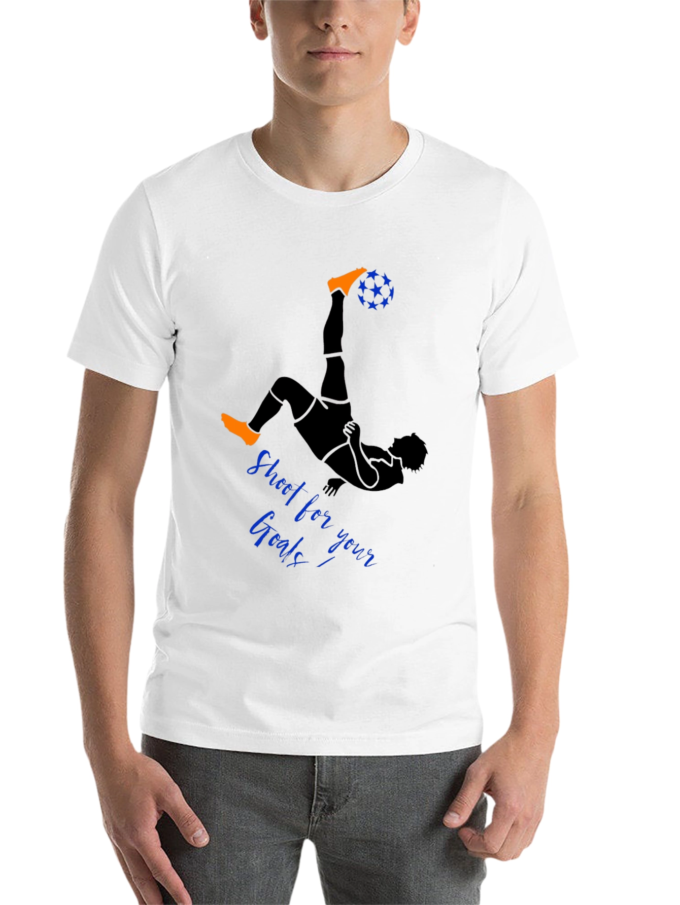 Shoot For Your Goals Graphic Tee - 14