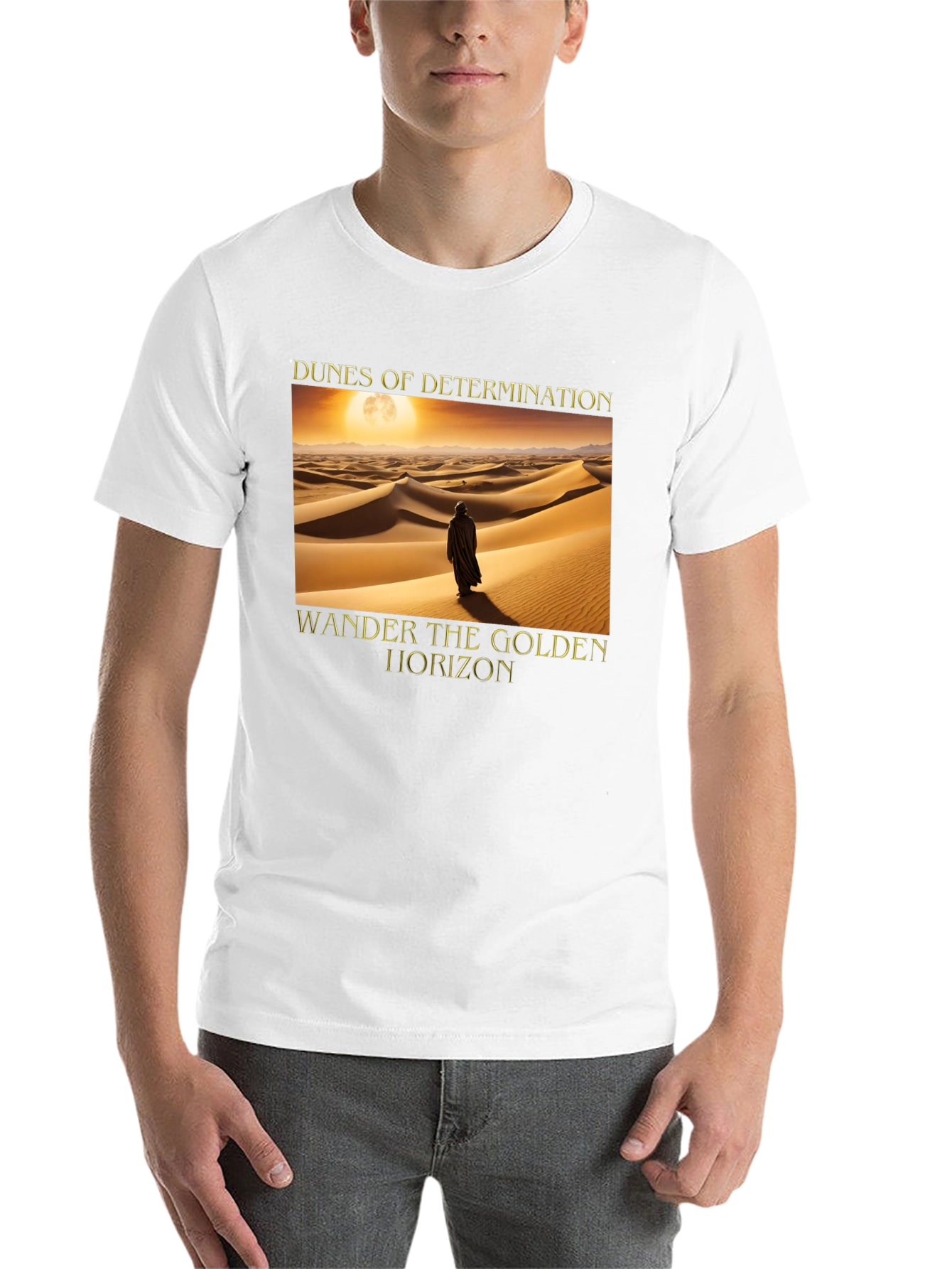 Black Dunes of Determination T-Shirt view 14