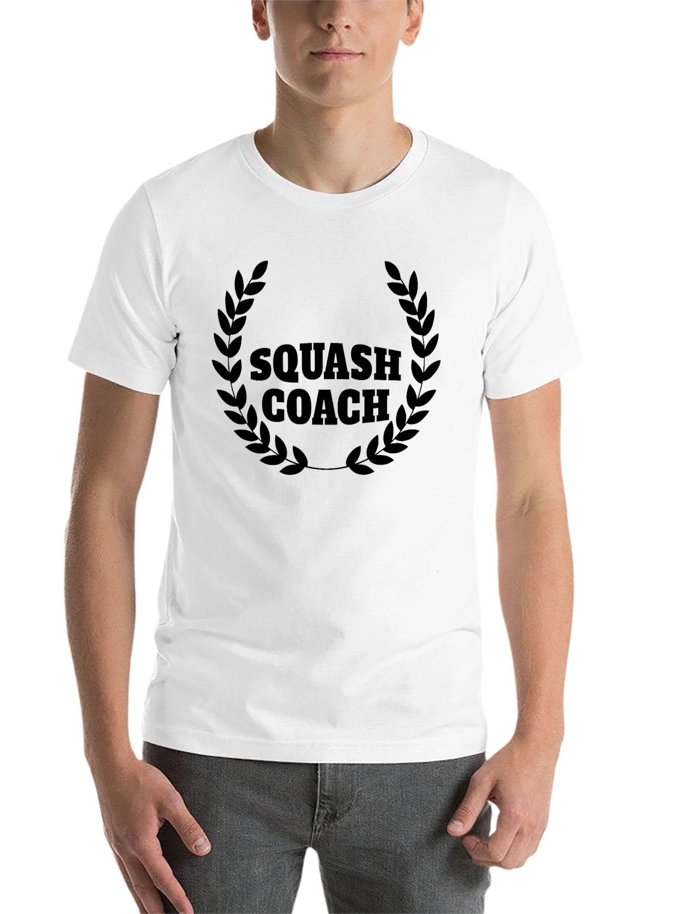 Black Squash Coach T-Shirt - Classic Fit view 14