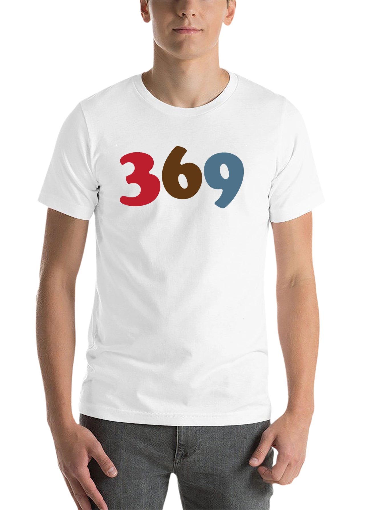 Black 369 Graphic Print T-Shirt view 14