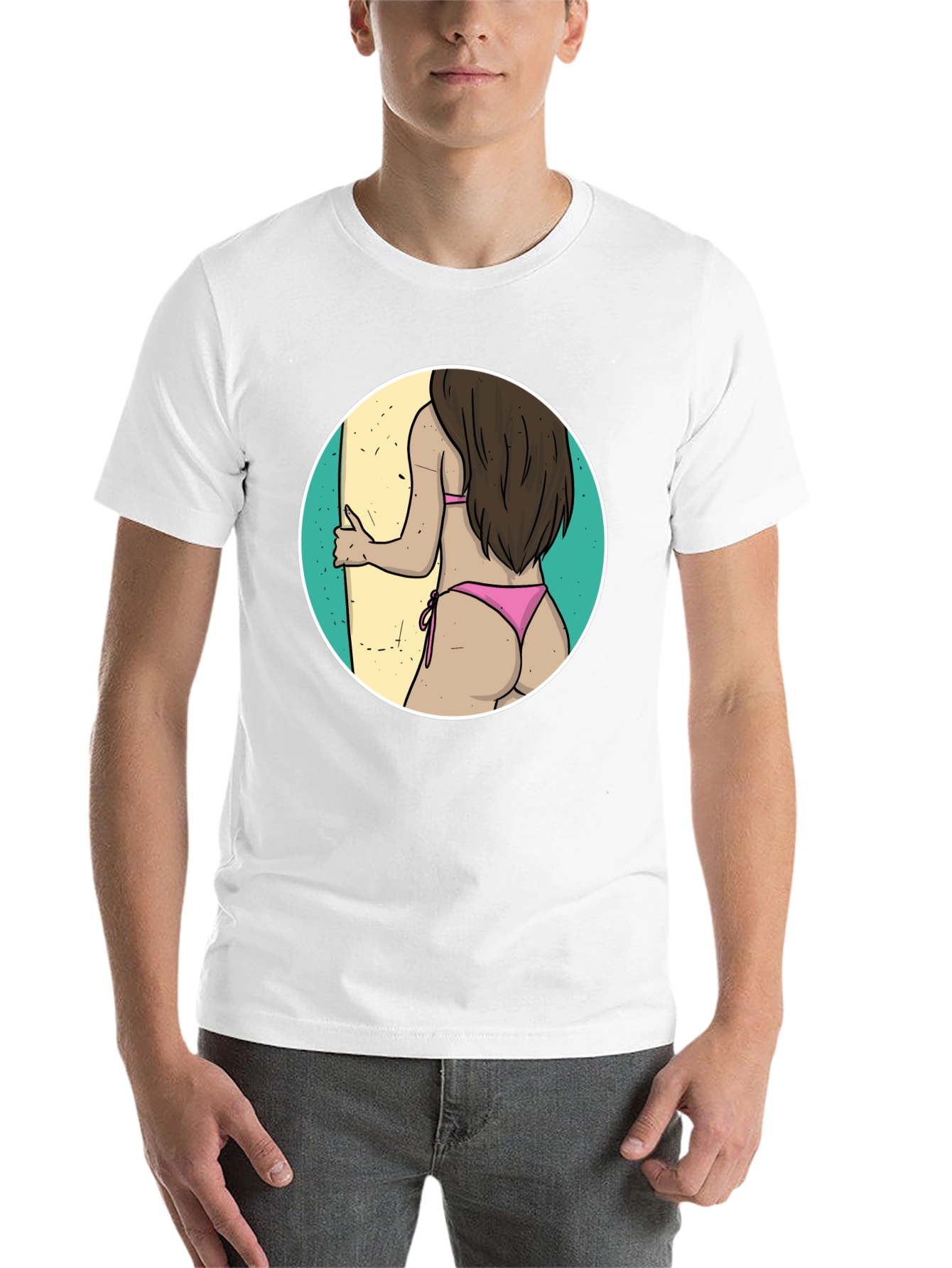 Black Surf's Up Graphic Tee - Beach Vibes view 14