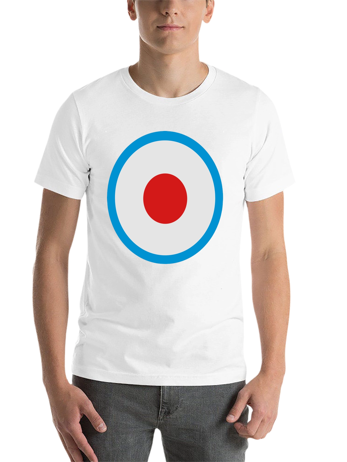 Black Target Logo Tee - Classic Mod Style view 14