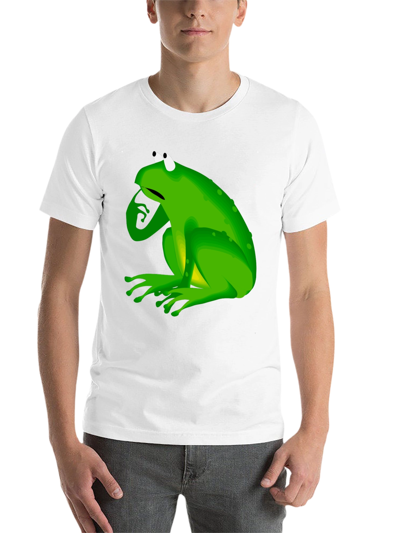 Black Frog Graphic Black T-Shirt view 14