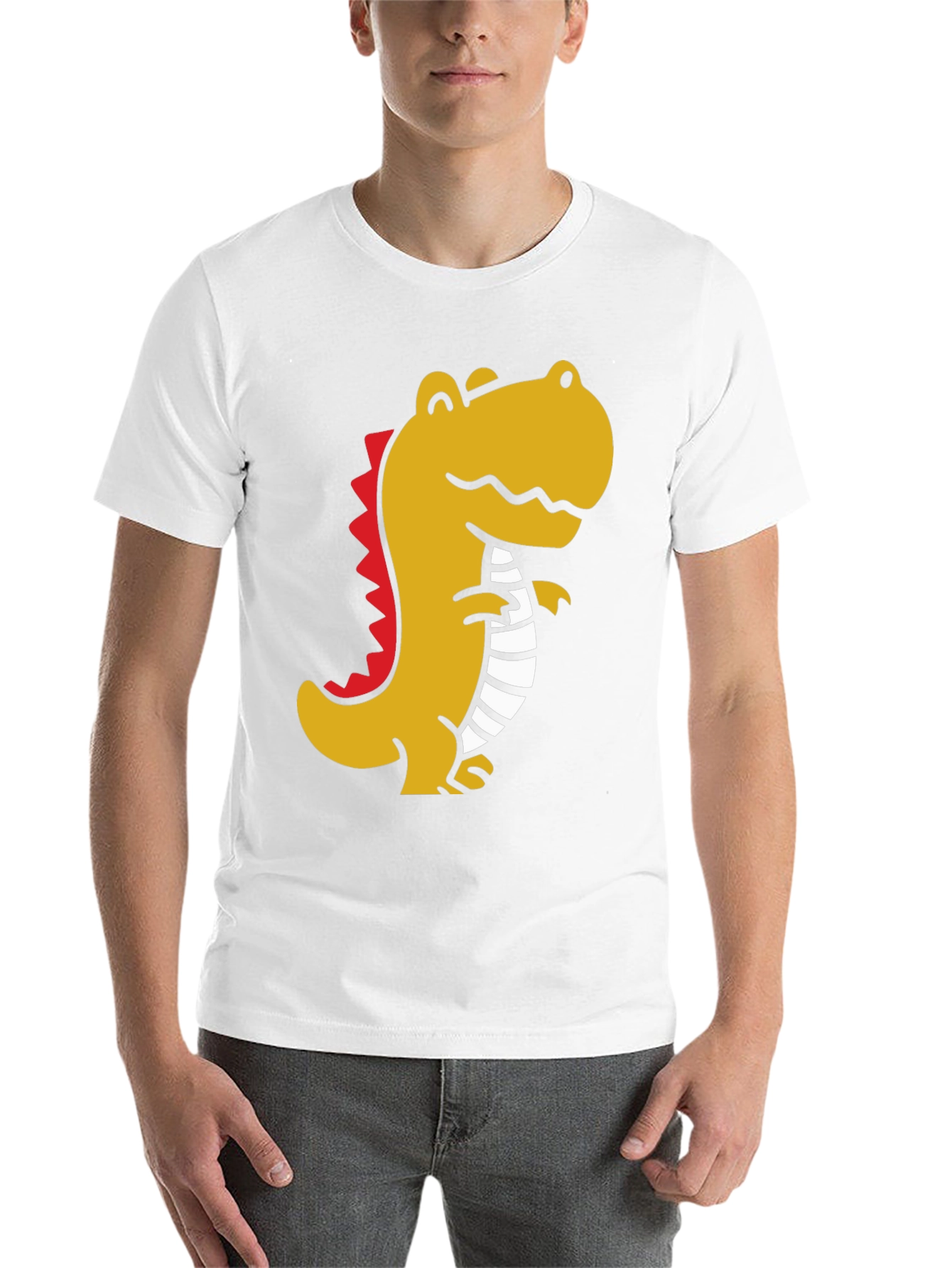 Black Dino Graphic T-Shirt - Stylish Comfort view 14