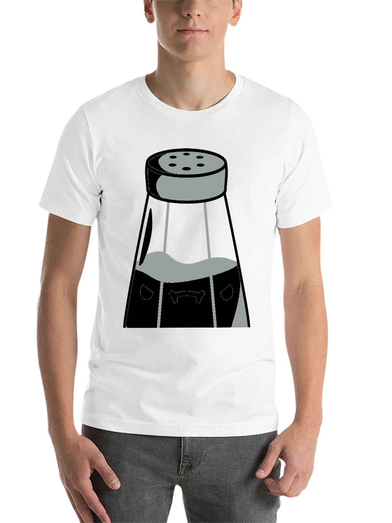 Salt Shaker Graphic Tee - Black - 14