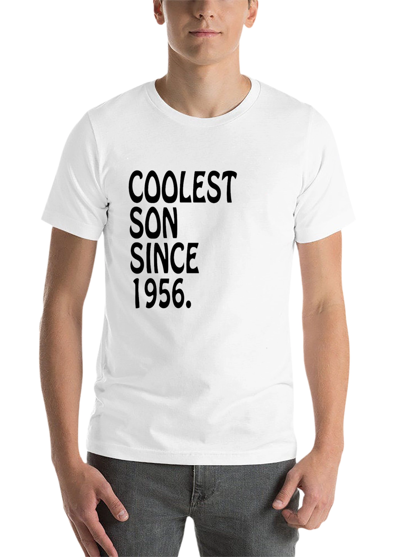 Black Coolest Son Since 1956 Black T-Shirt view 14