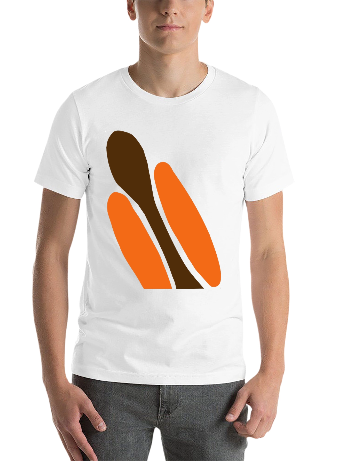 Black Novelty Hot Dog Graphic T-Shirt - Black view 14
