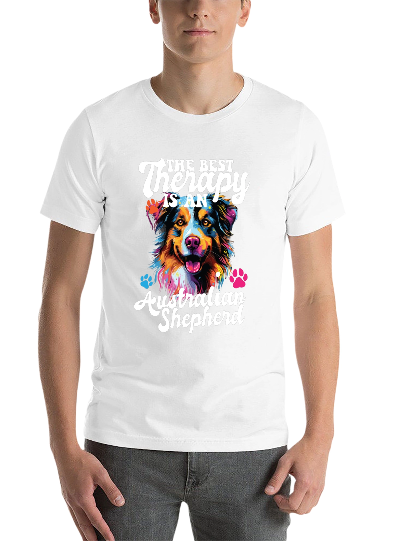 Australian Shepherd Therapy T-Shirt - 14