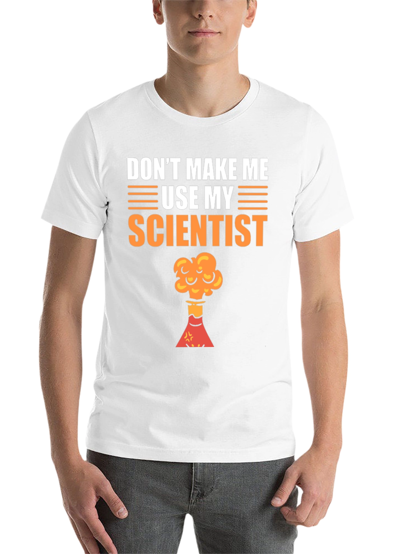 Black Scientist Threat T-Shirt - Funny Science Tee view 14