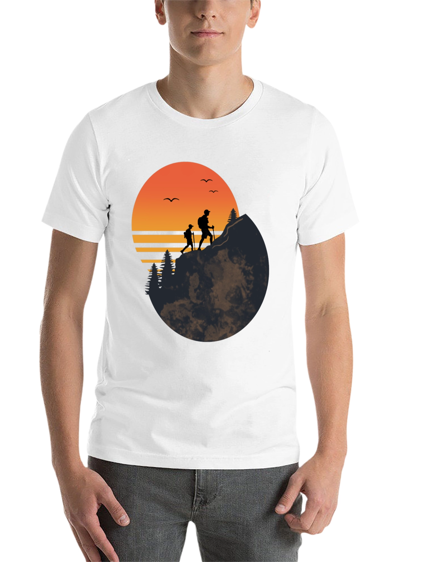 Adventure Sunset Graphic Tee - 14