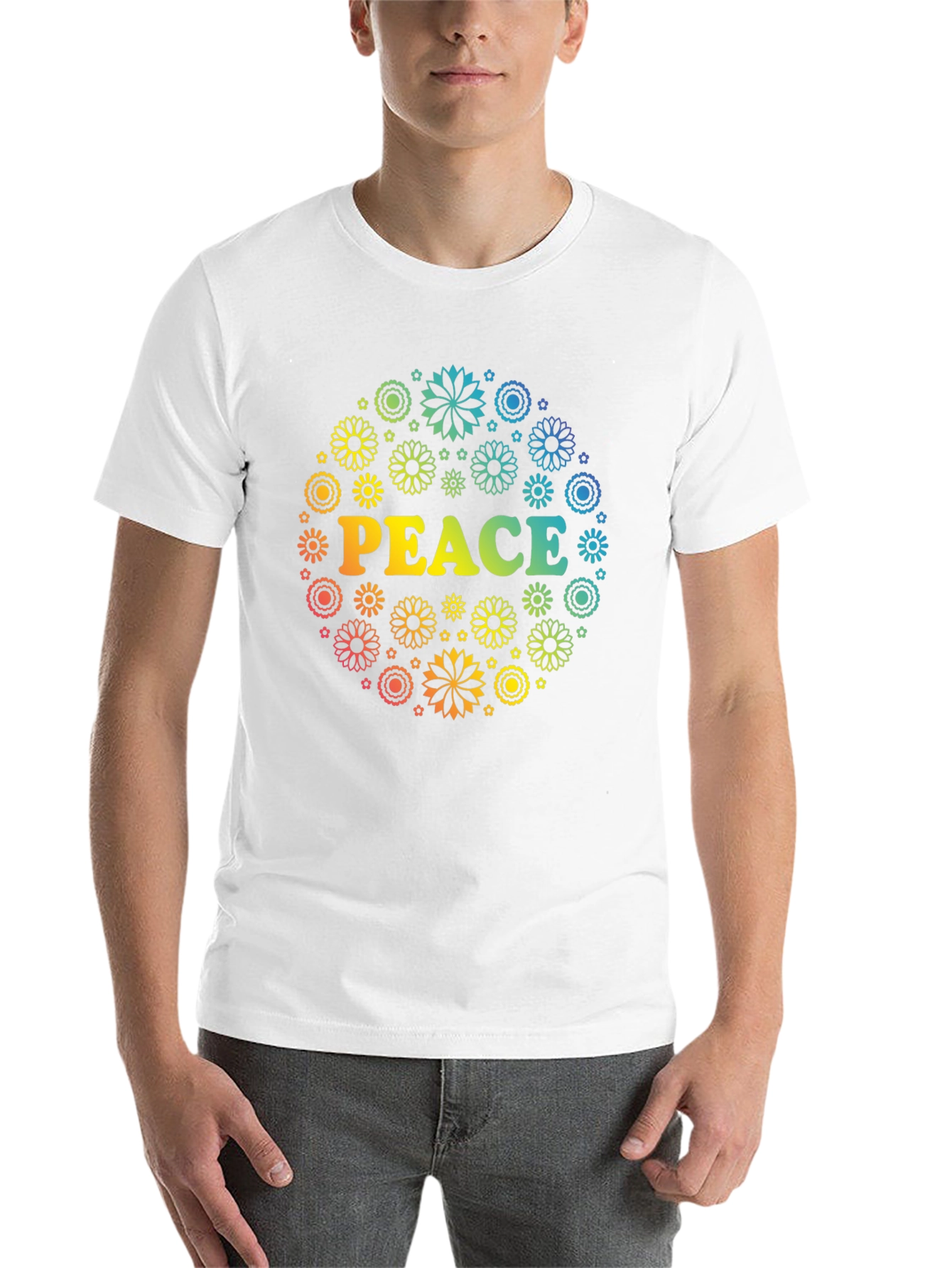 Peace Flower Power T-Shirt - 14