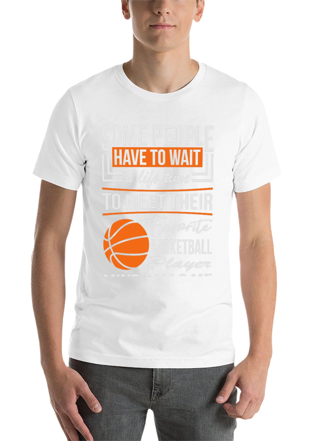 Black Basketball Player T-Shirt view 14