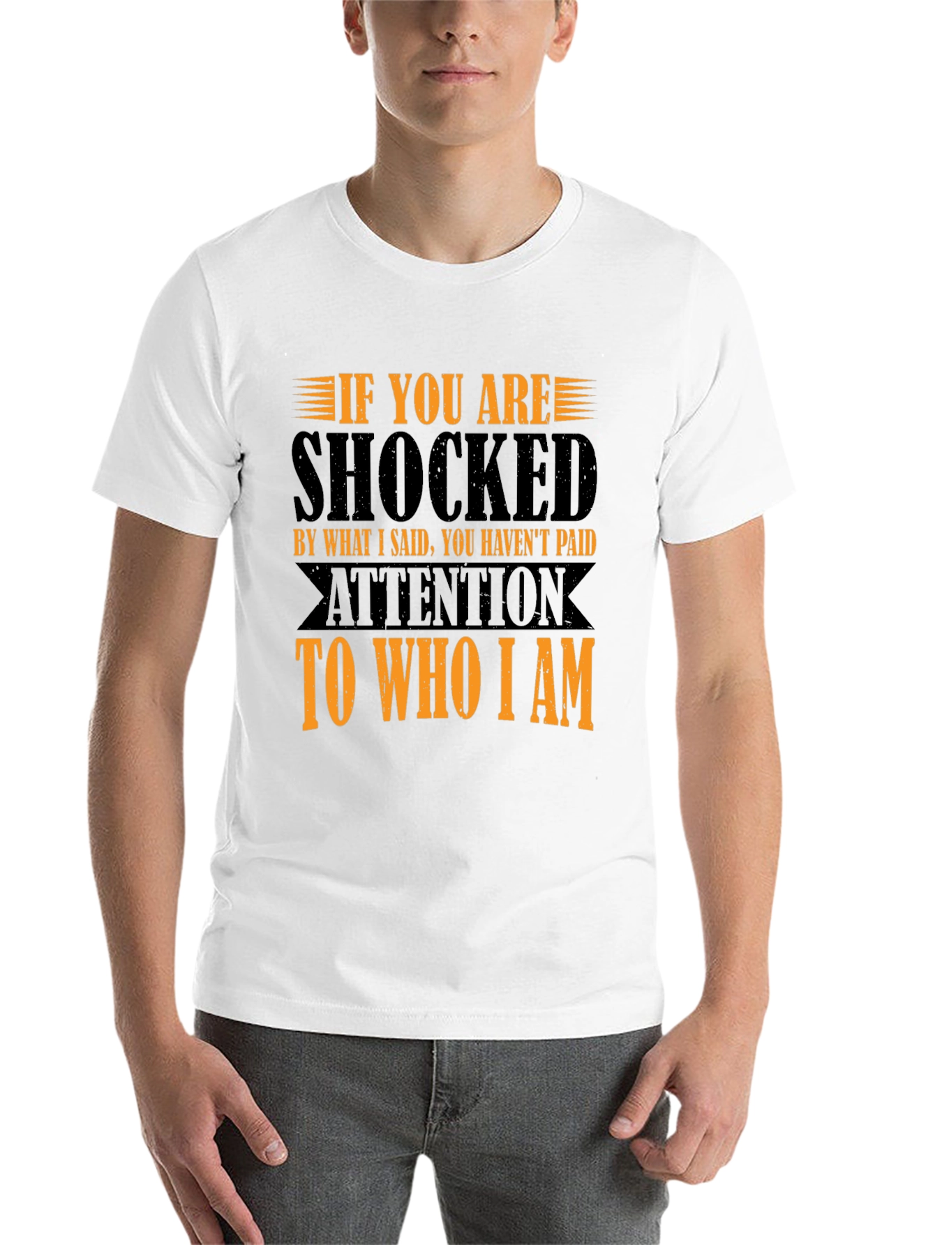 Black Shocked T-Shirt: If You Haven't Paid Attention view 14