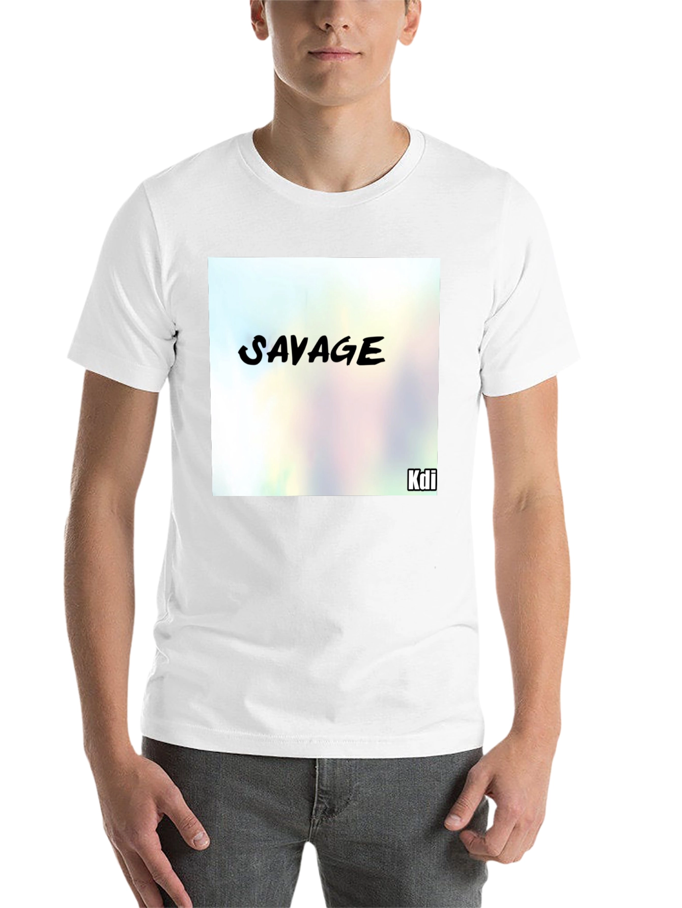 Black Savage Graphic T-Shirt - Trendy Streetwear view 14