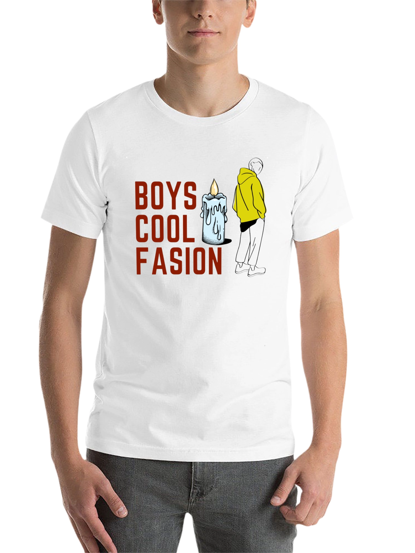 Black Boys Cool Fashion Graphic T-Shirt view 14
