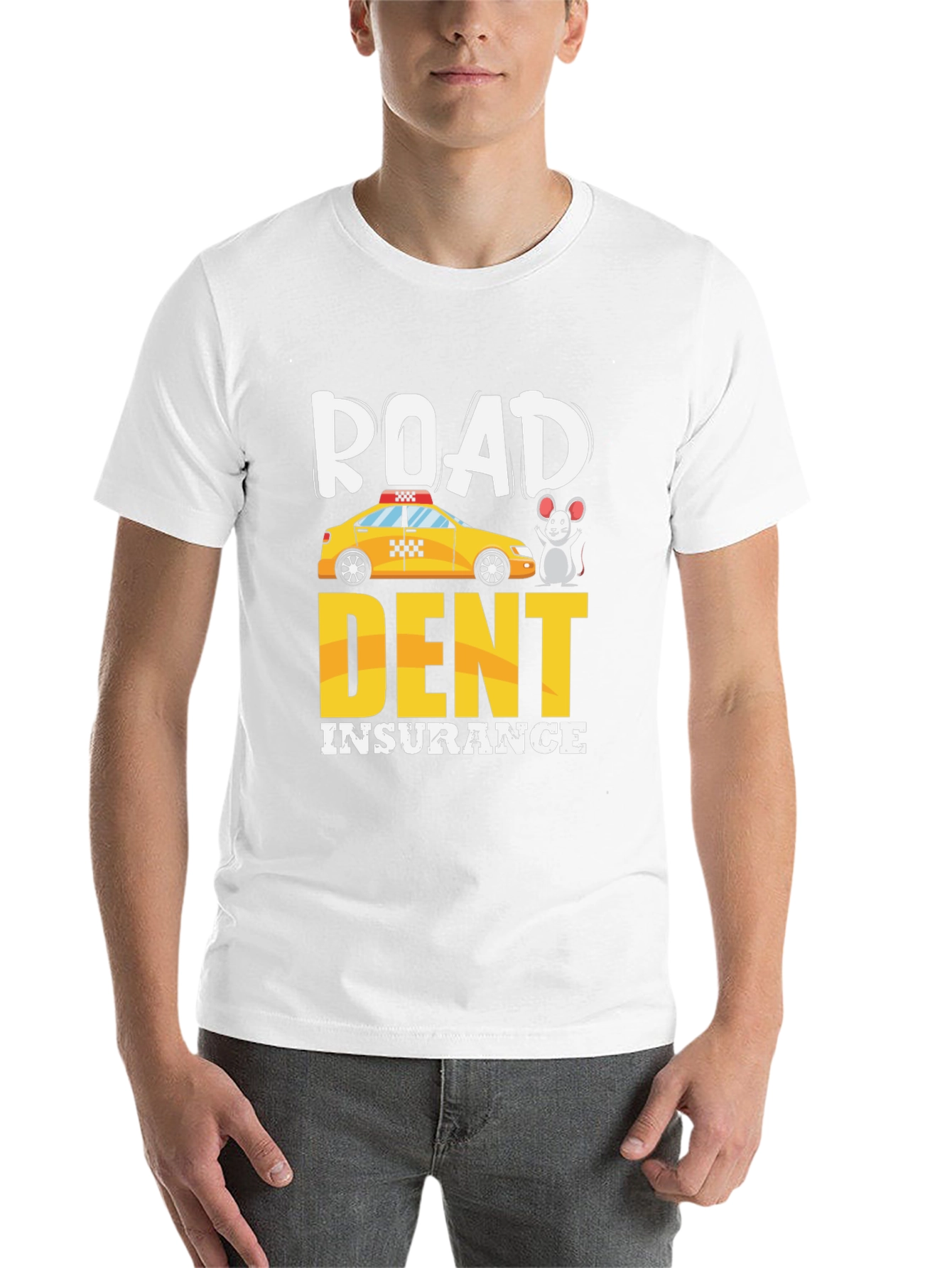 Black Road Dent Insurance T-Shirt view 14