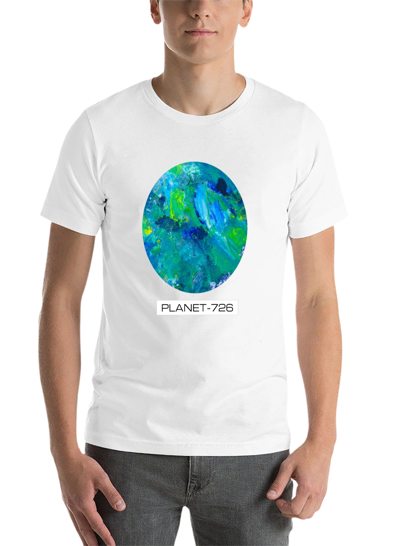 Black Planet-726 Graphic Tee - Unique Artistic Design view 14