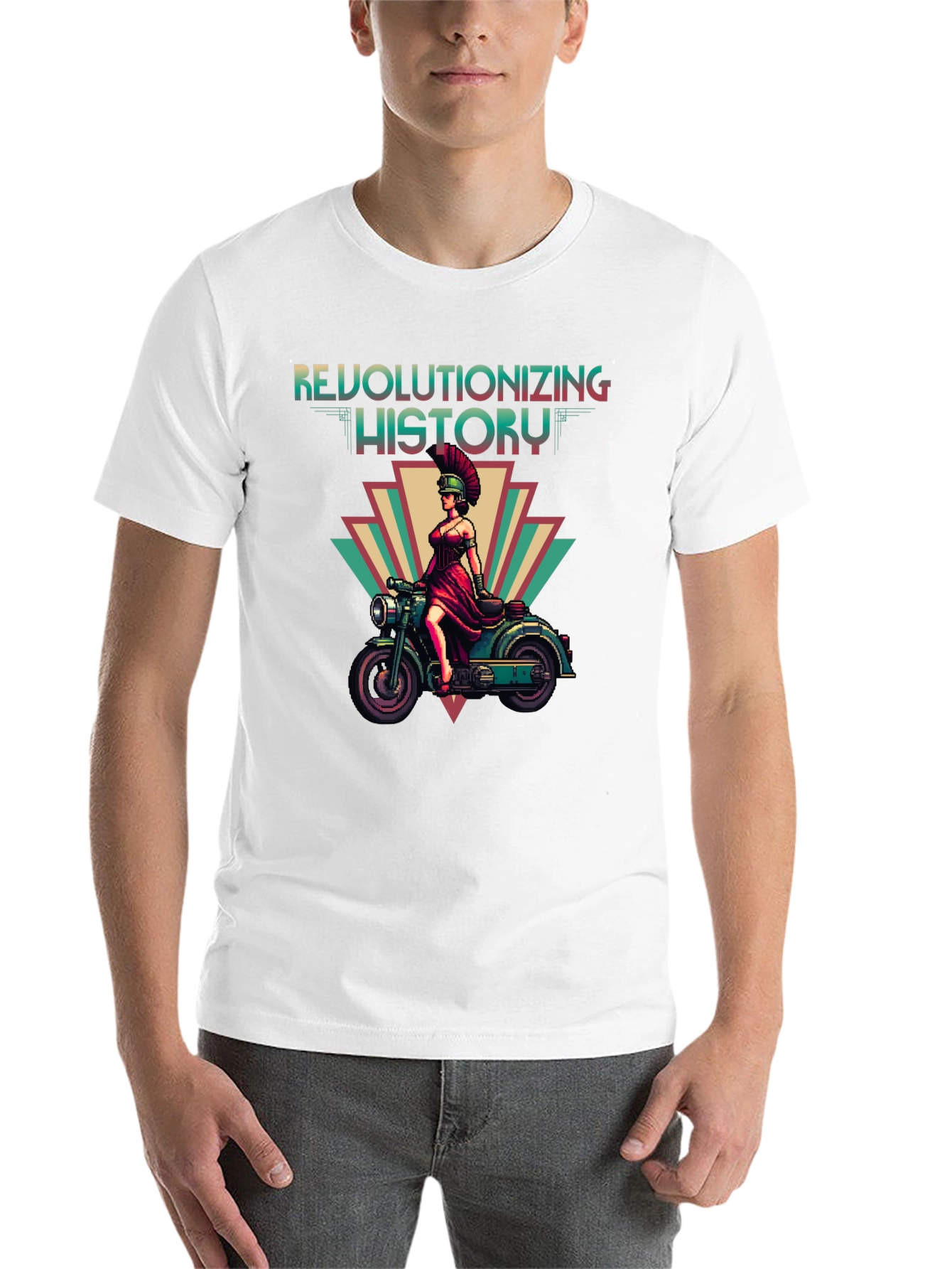 Black Revolutionizing History Graphic Tee view 14
