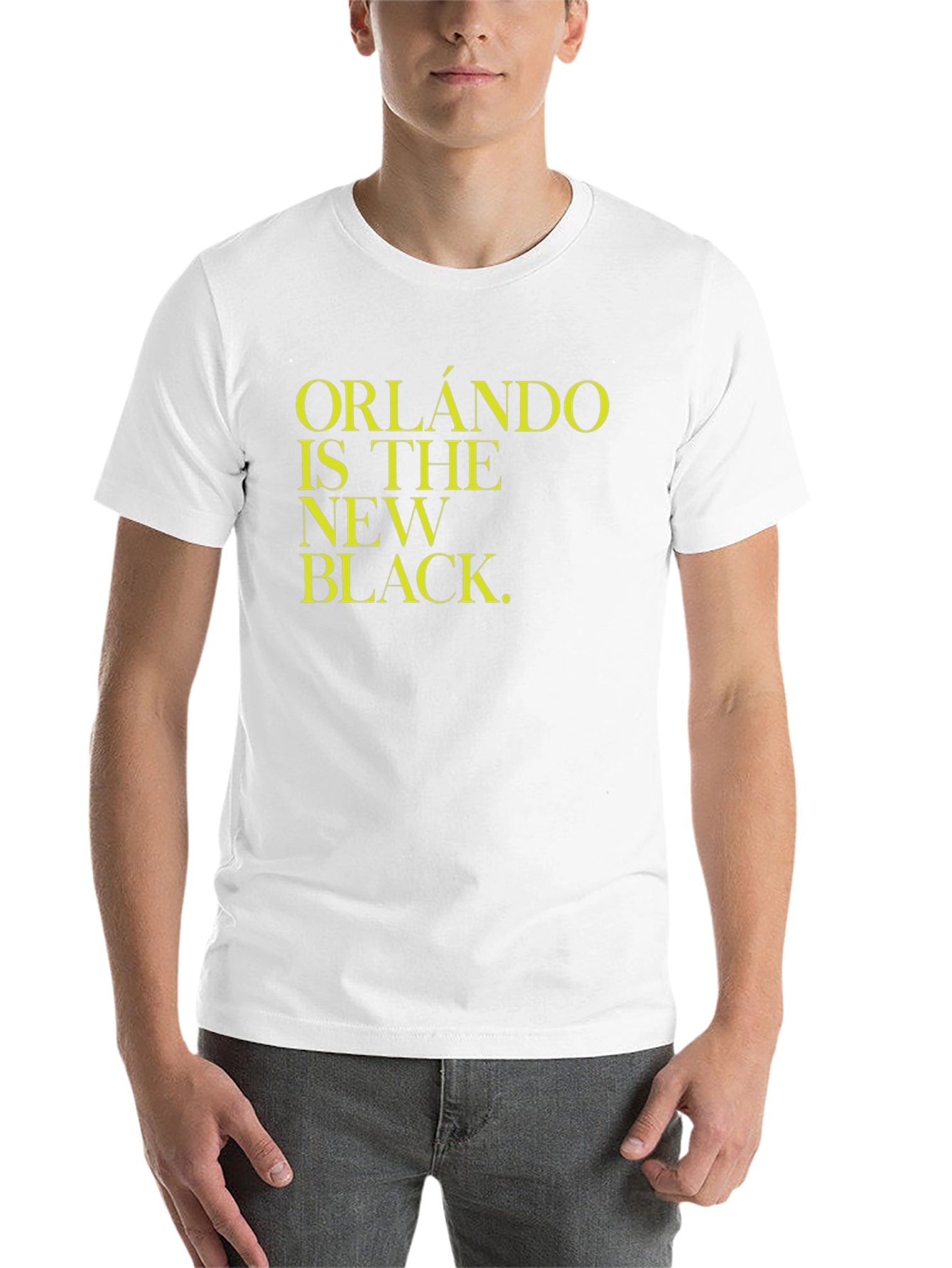 Black Orlando is The New Black Graphic T-Shirt view 14