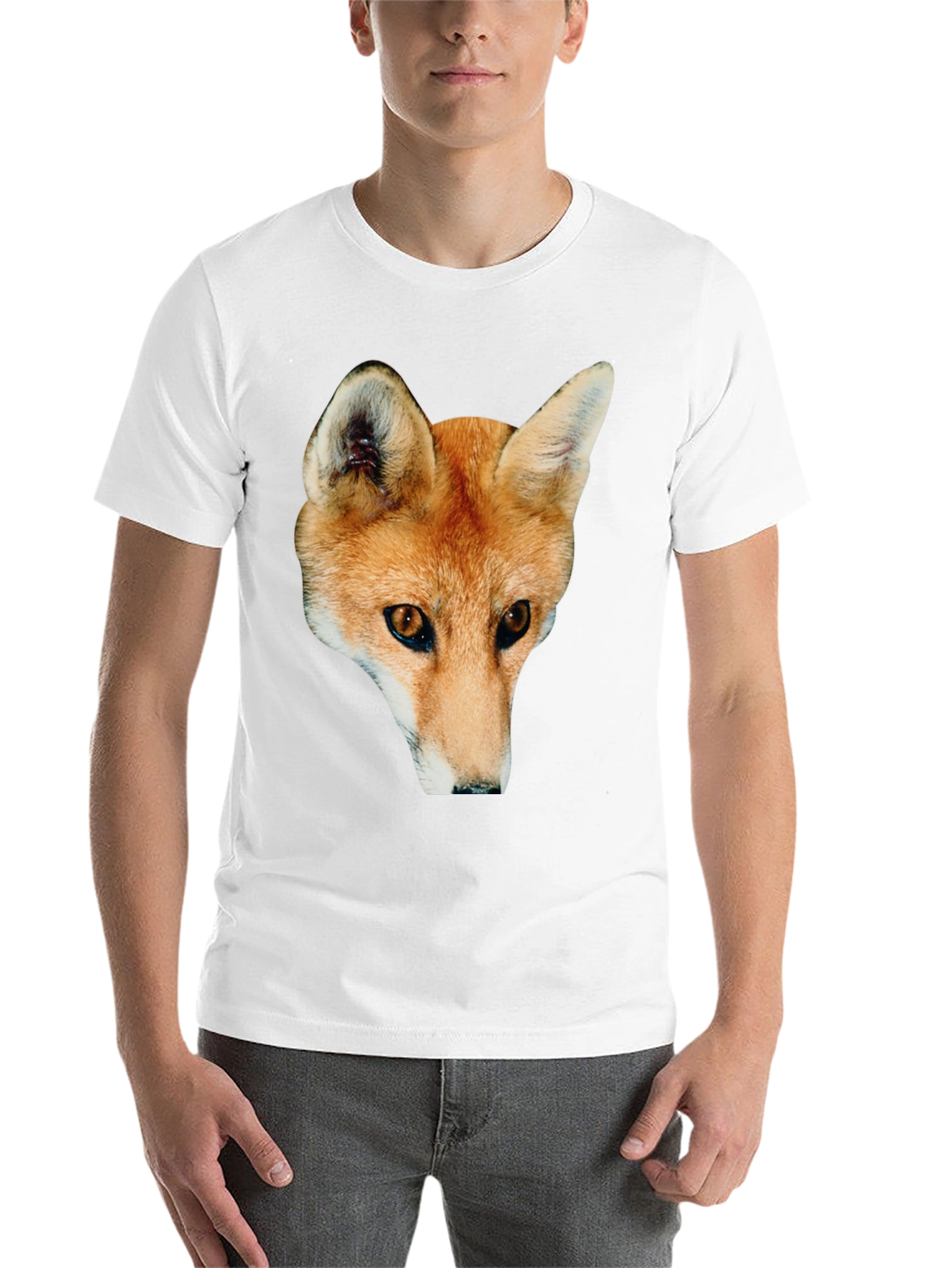 Black Fox Graphic Black T-Shirt view 14