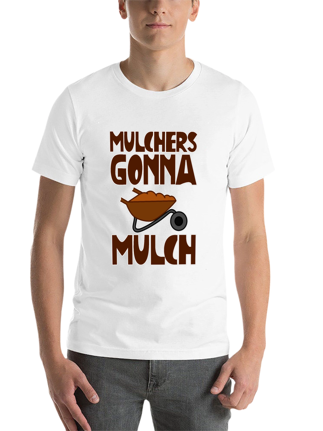 Black Mulchers Gonna Mulch T-Shirt Funny Gardening Tee view 14