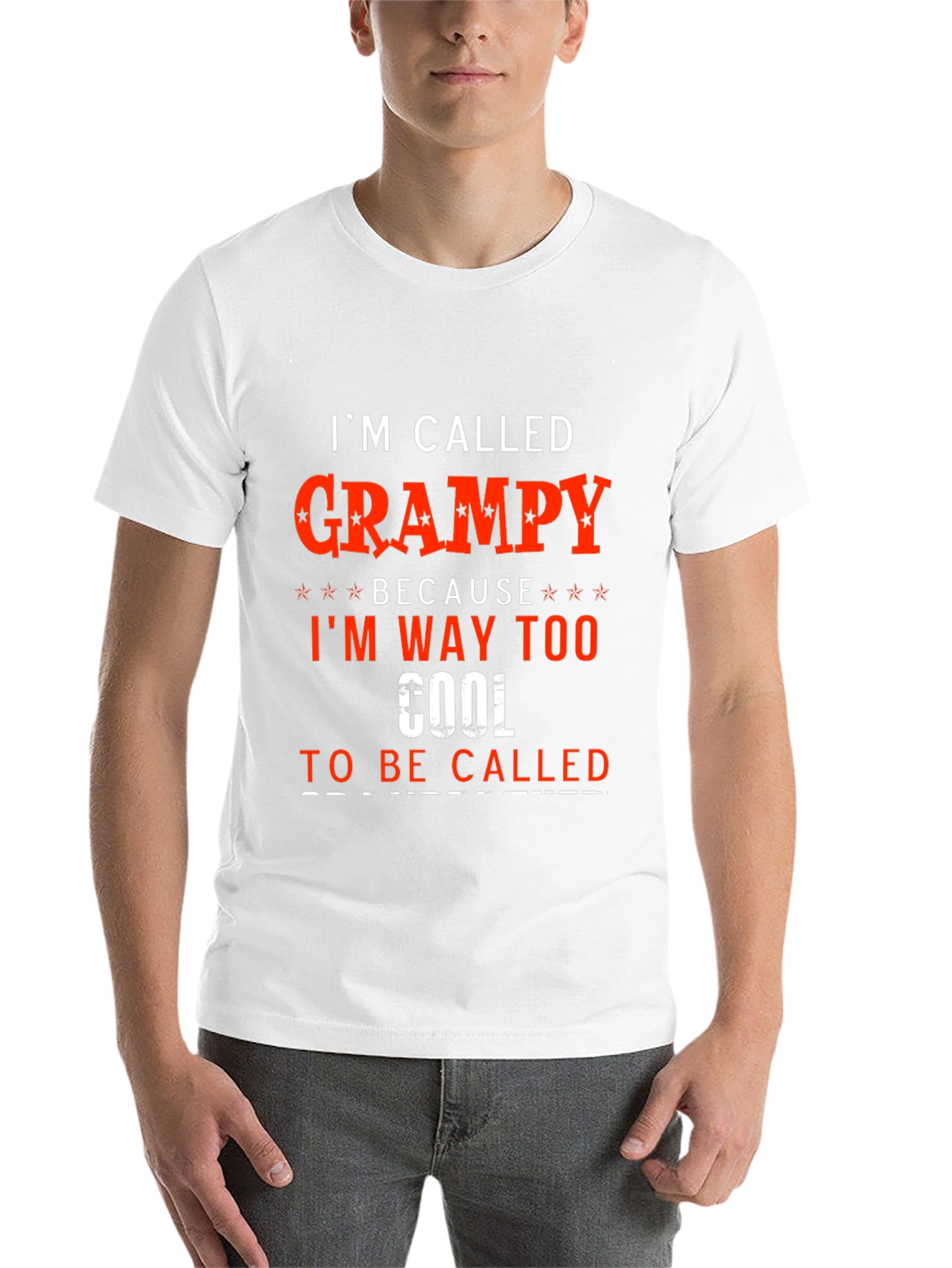 Grampy Cool Graphic Tee - Grandpa Shirt - 14