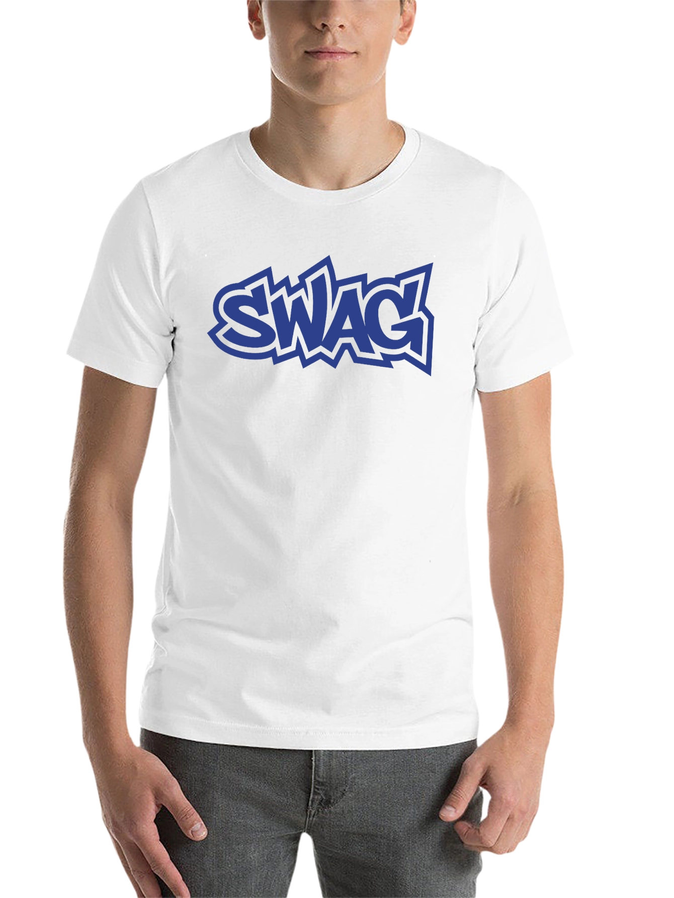 Black Swag Graphic Black T-Shirt view 14