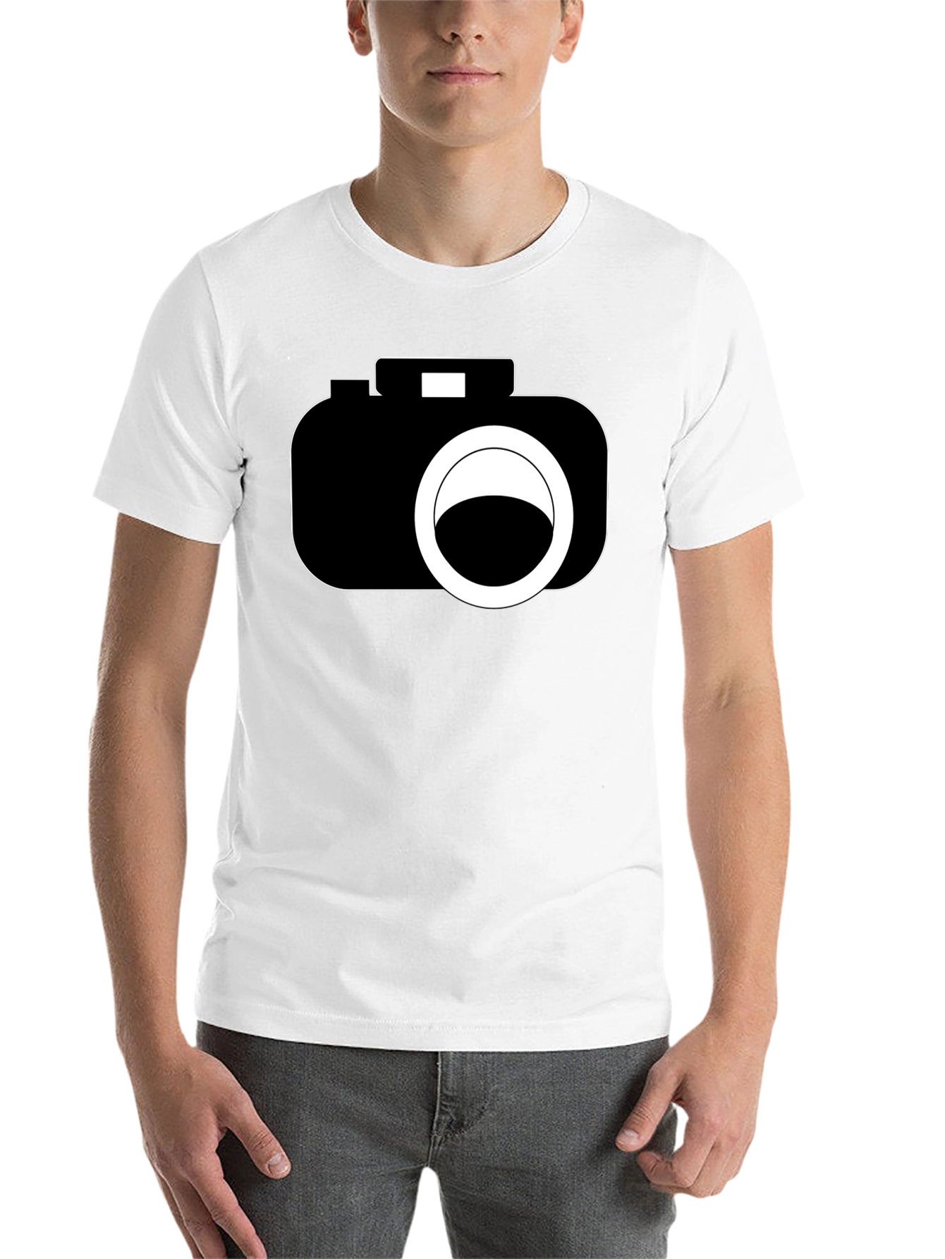 Black Camera Graphic Black T-Shirt - Photography Lover view 14