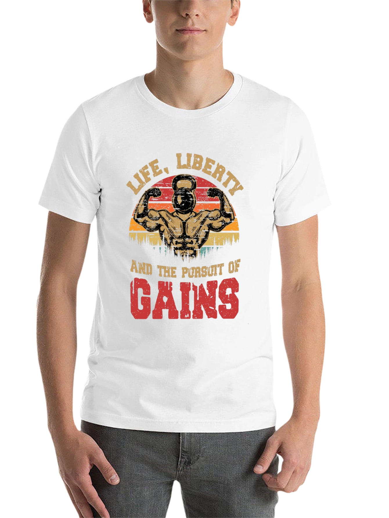 Black Life, Liberty, Gains T-Shirt view 14