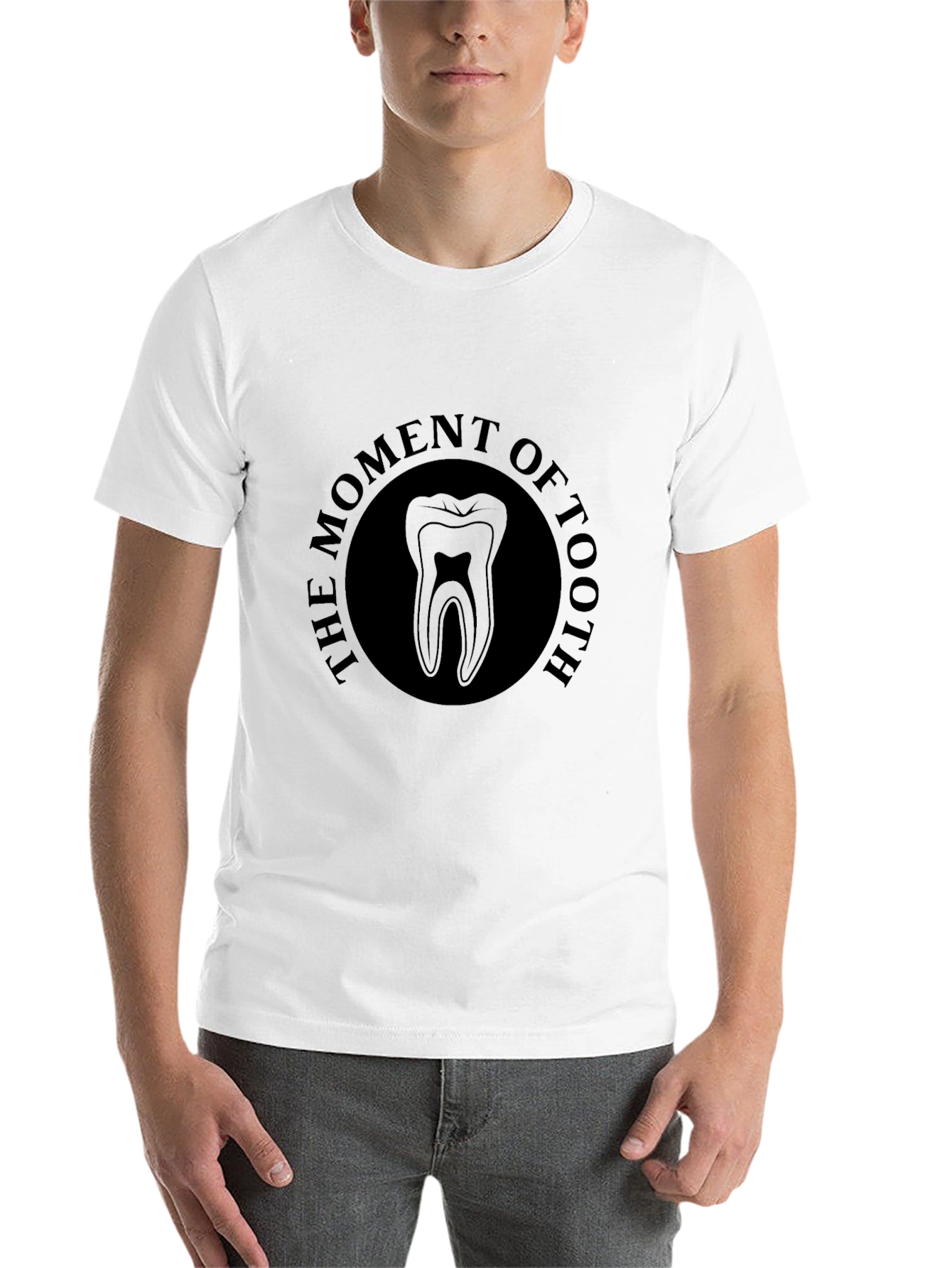 Black The Moment of Tooth T-Shirt Dental Hygiene view 14