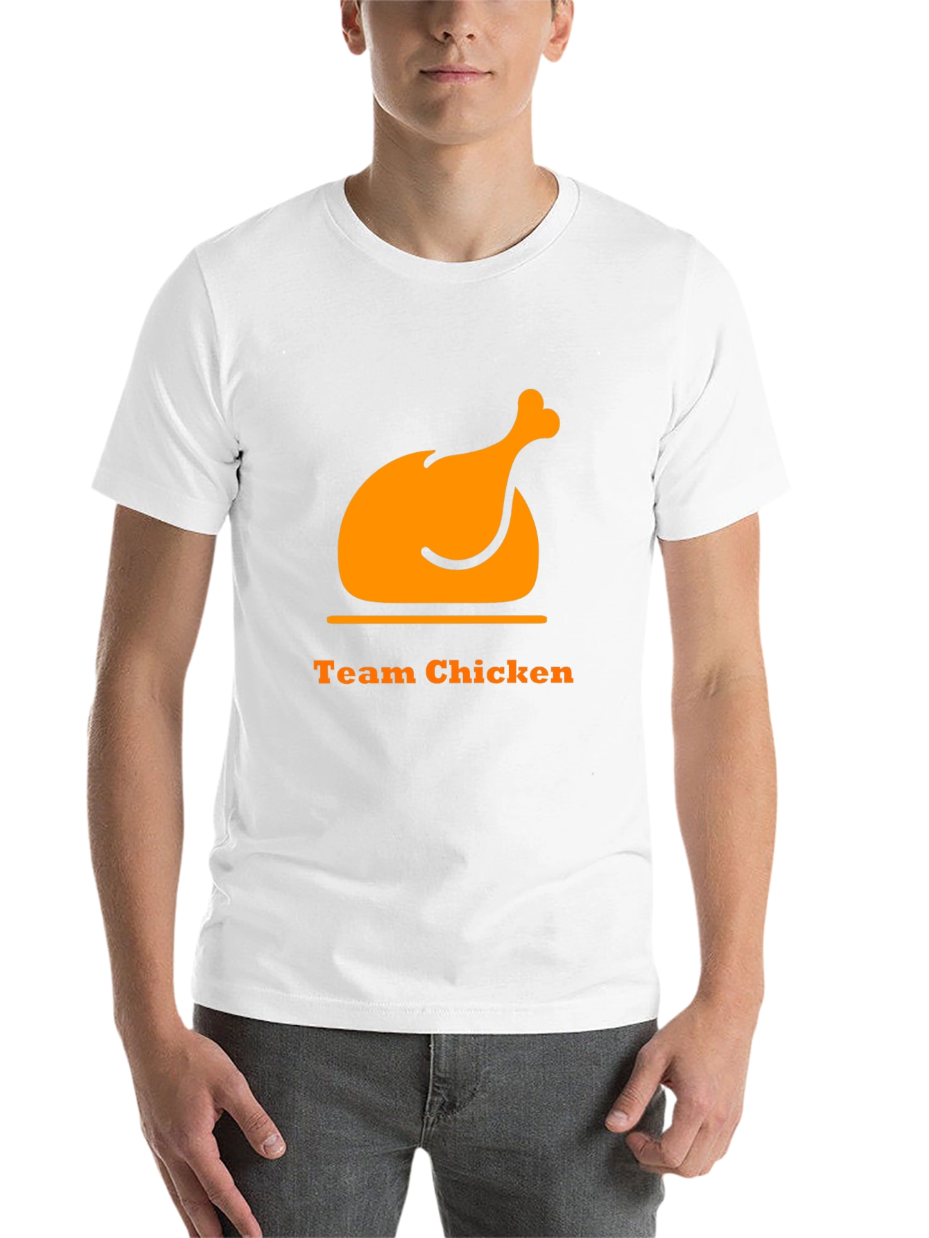 Black Team Chicken T-Shirt - Funny Cookout Apparel view 14