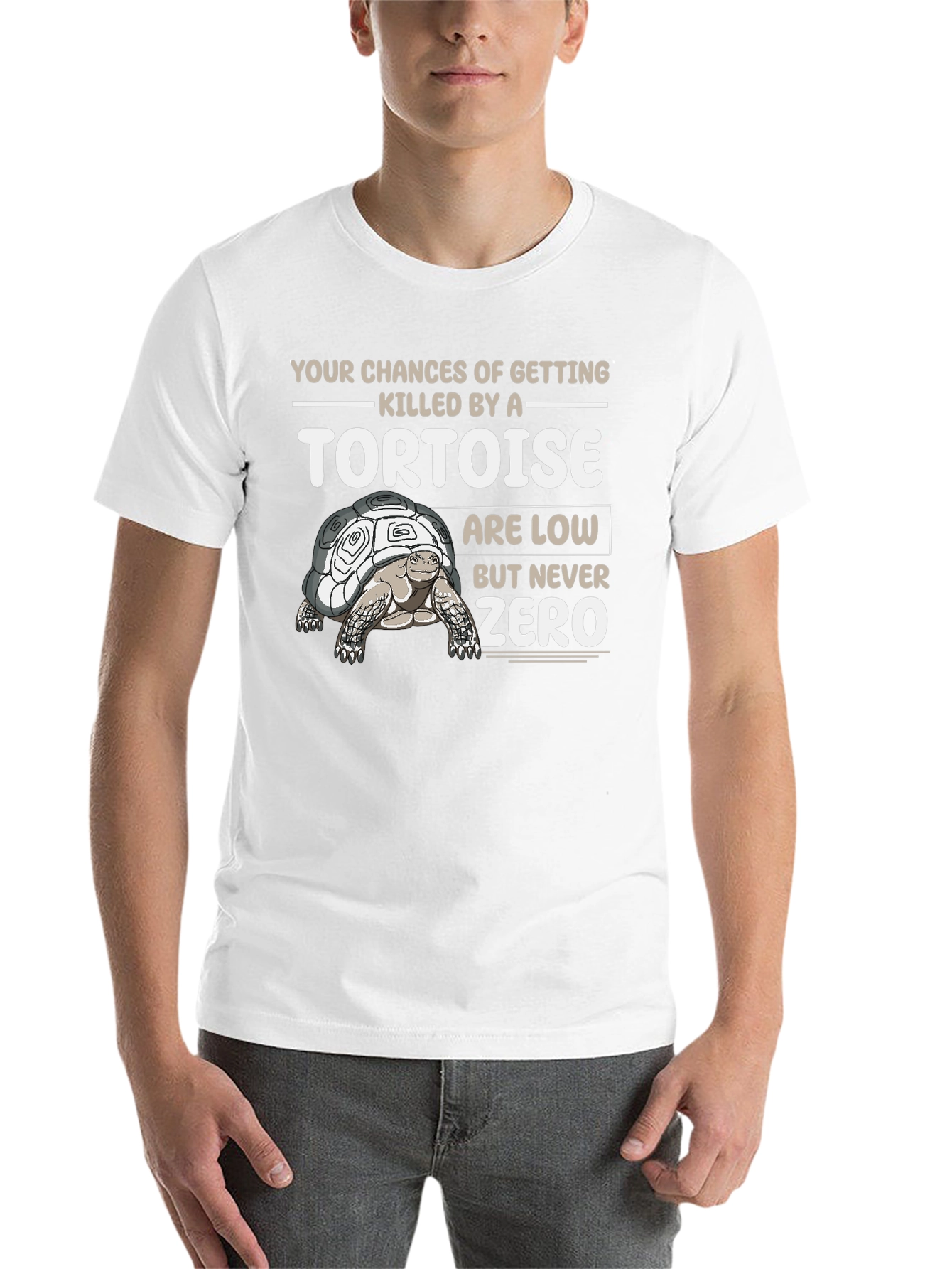 Black Tortoise Humor T-Shirt view 14