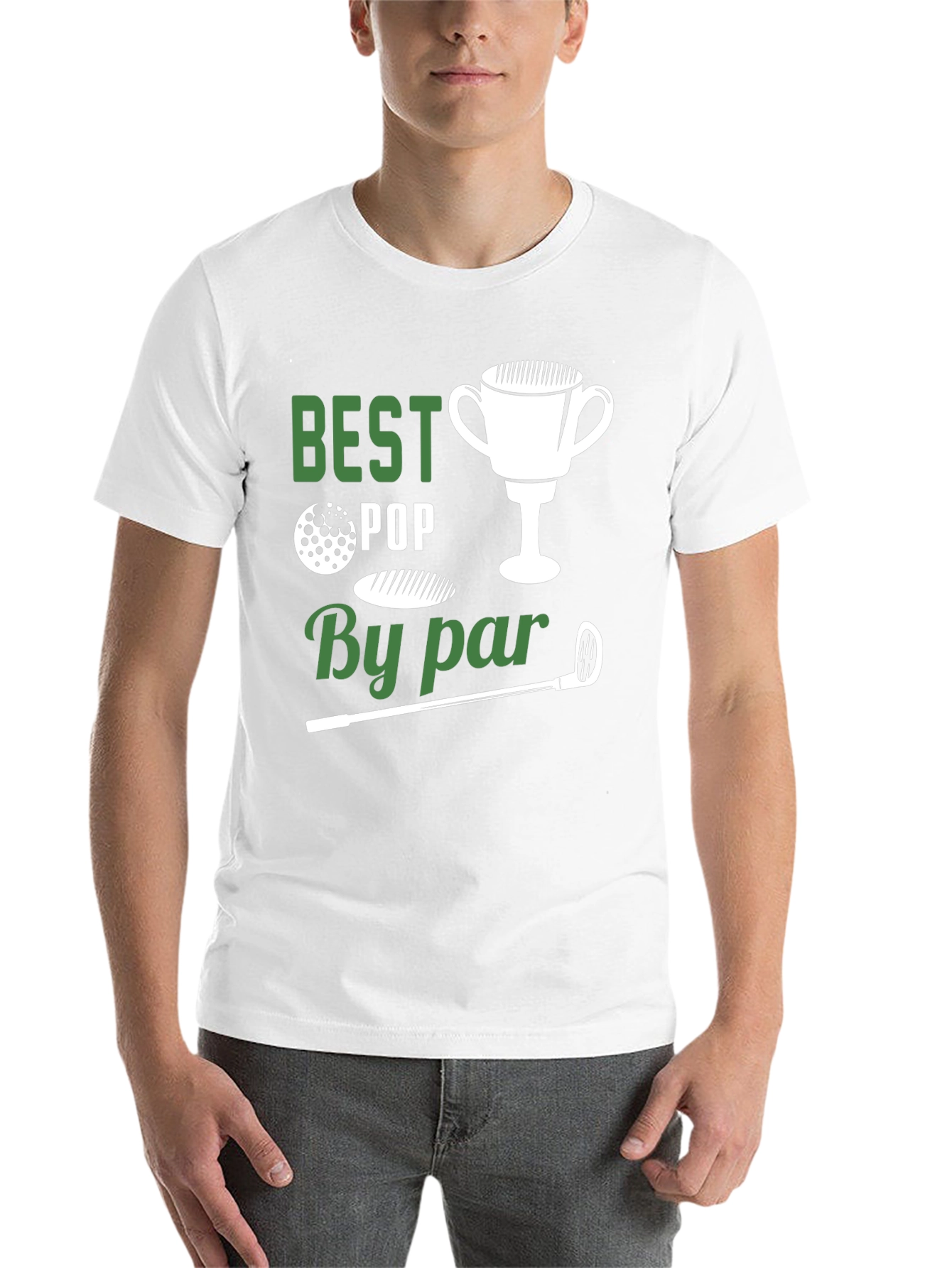 Black Best Pop By Par Golf T-Shirt view 14