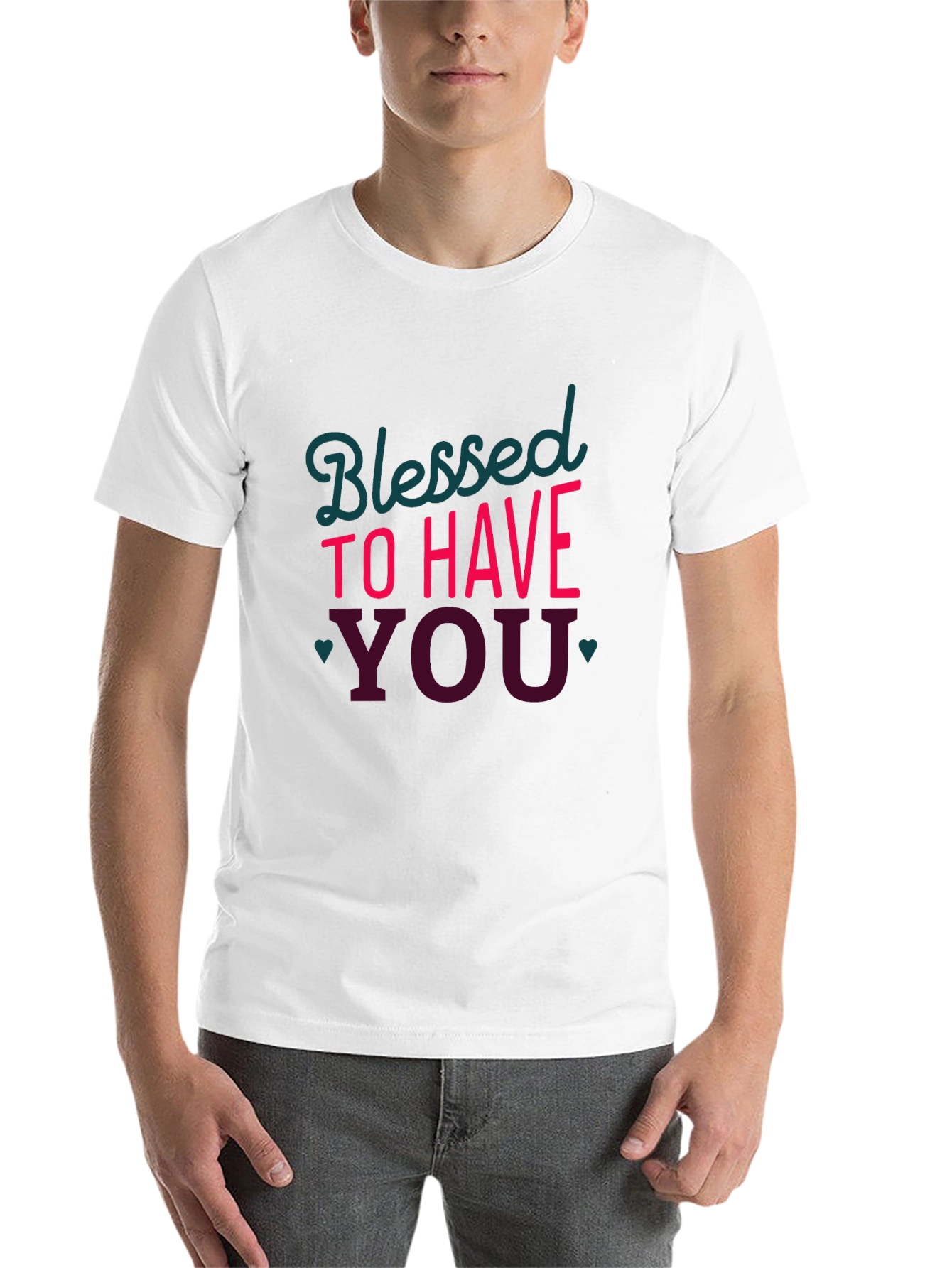 Black Blessed to Have You Graphic Tee view 14