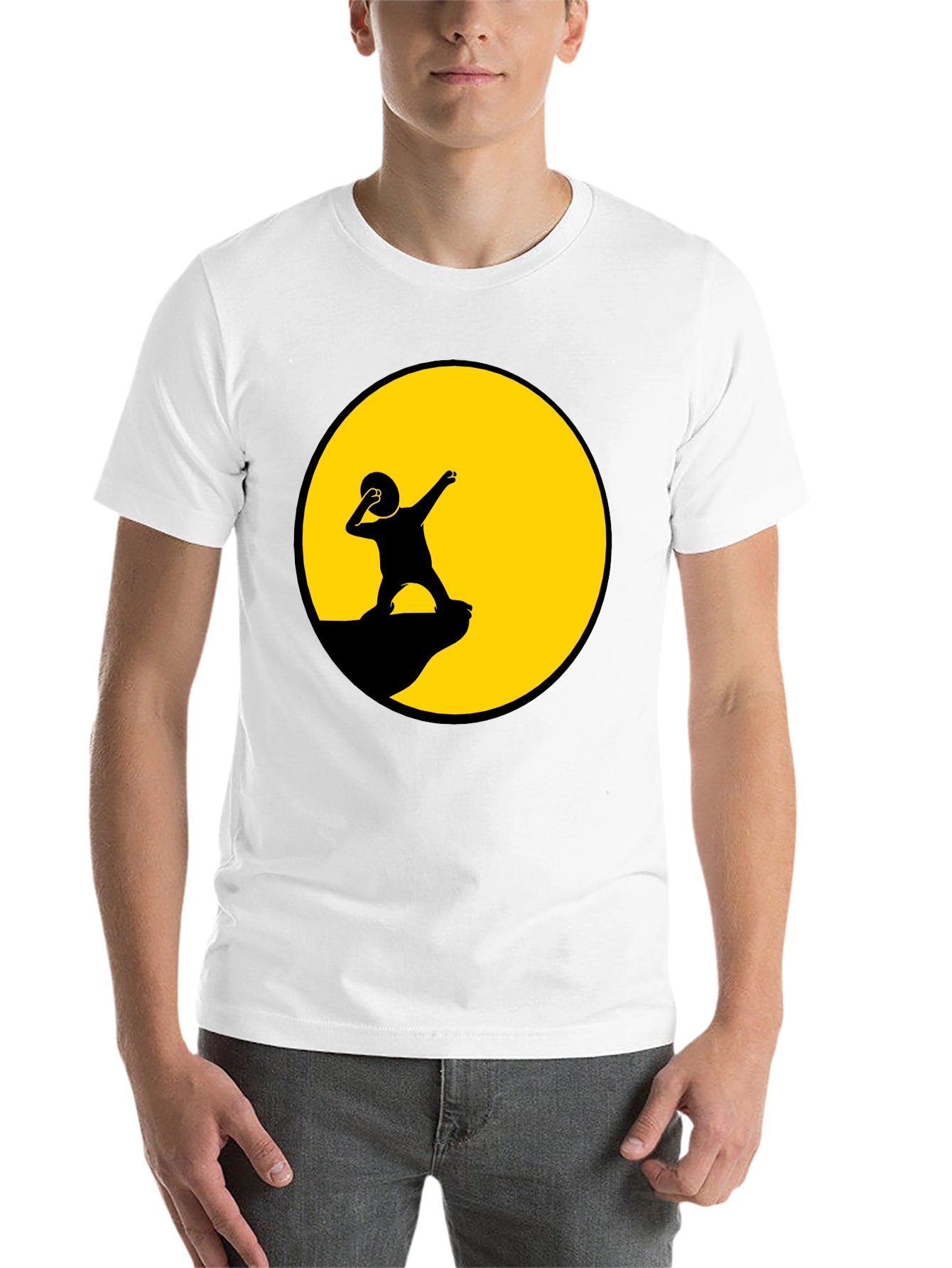 Black Lion King Parody Graphic Tee view 14