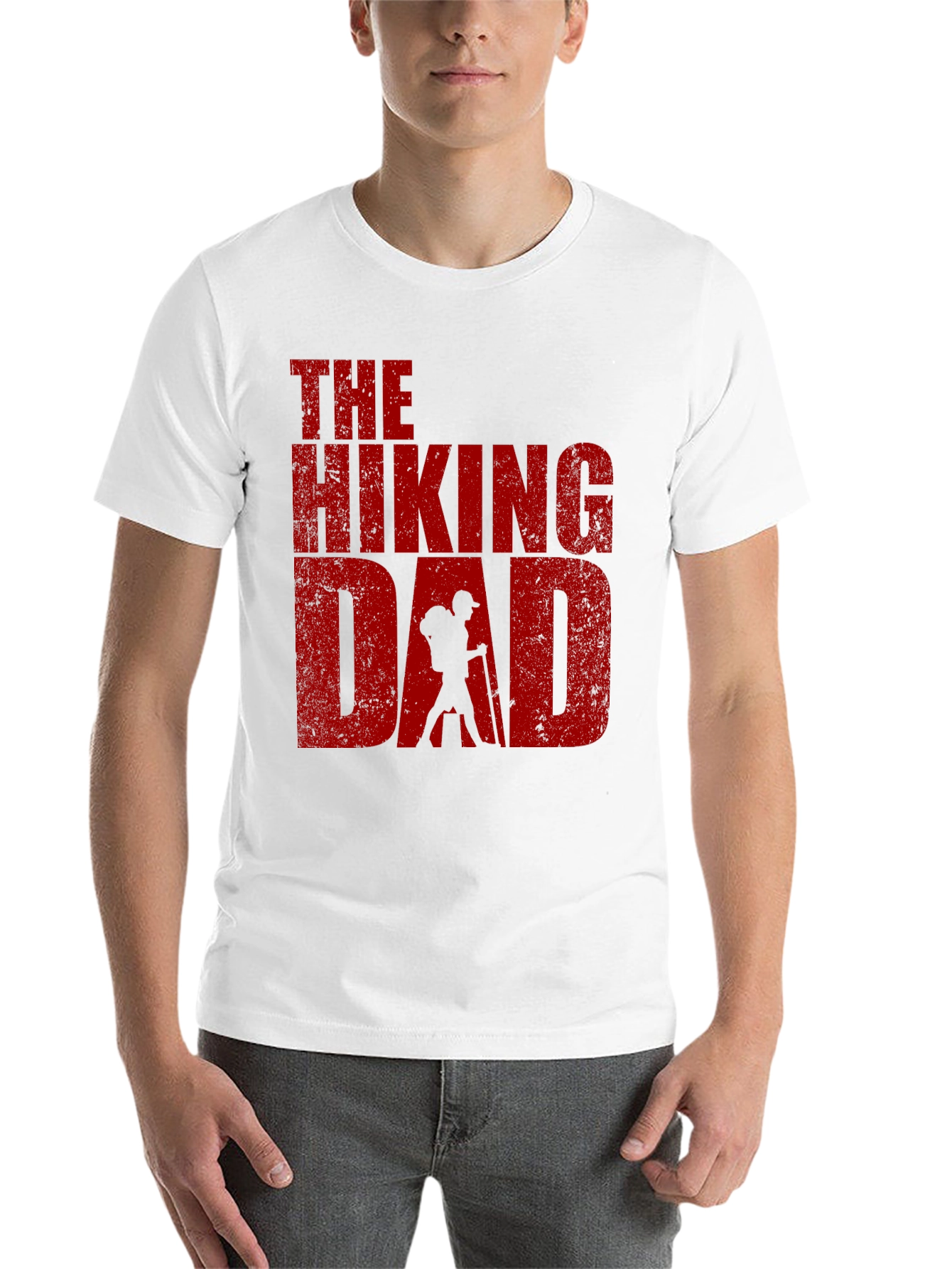 Black The Hiking Dad Graphic T-Shirt - Adventure Ready! view 14