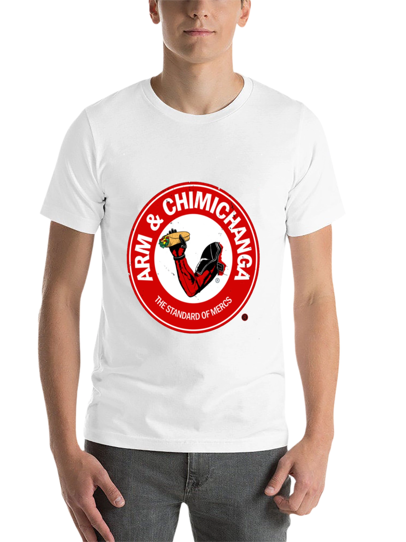 Black Arm & Chimichanga Graphic Tee - Standard of Mercs view 14