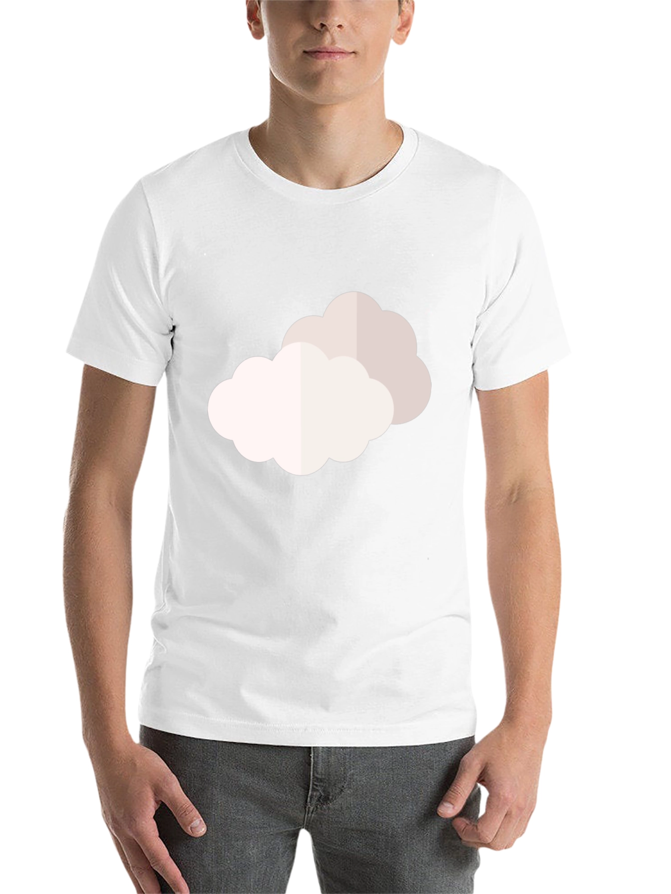 Black Cloud Graphic Black T-Shirt - Relaxed Fit view 14
